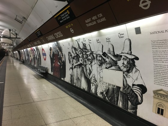 London Underground - Charing Cross Station