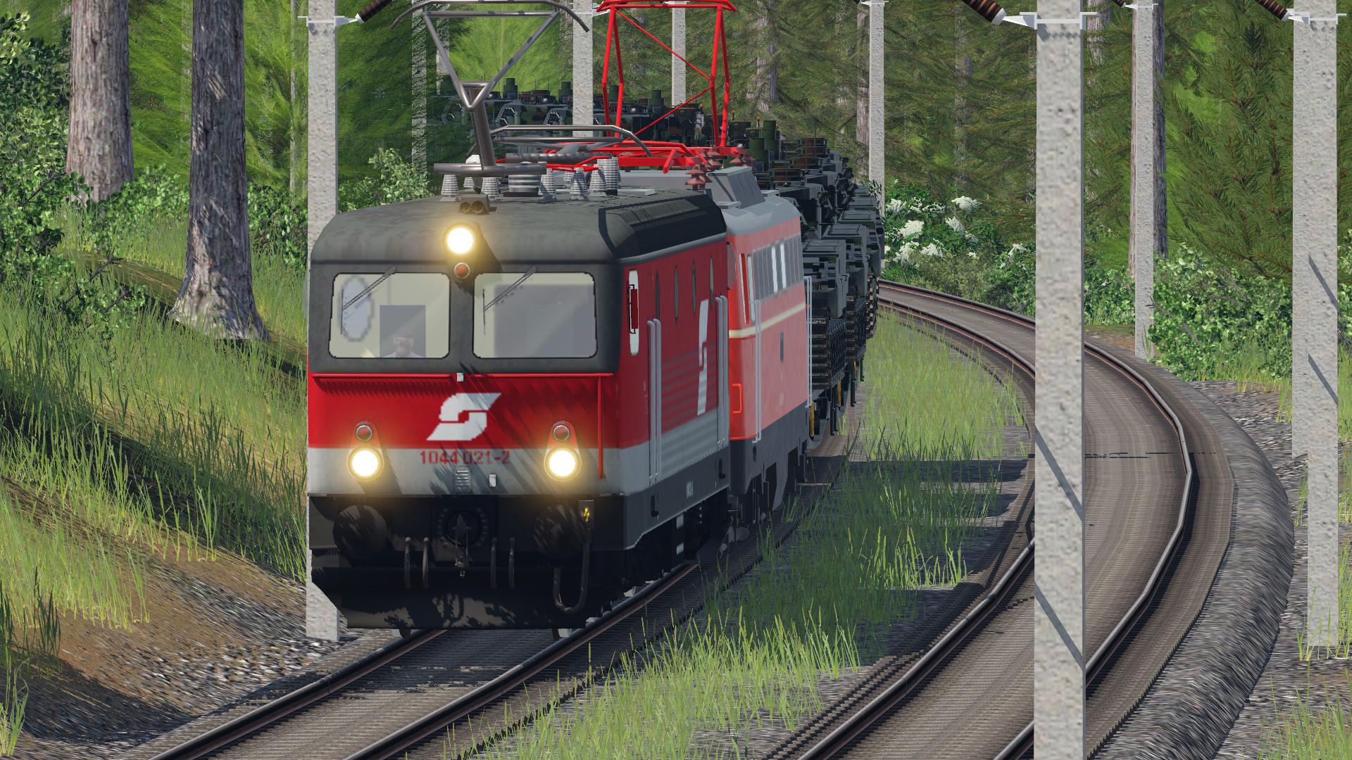 1044+1042 mit paar deutschen Panzern