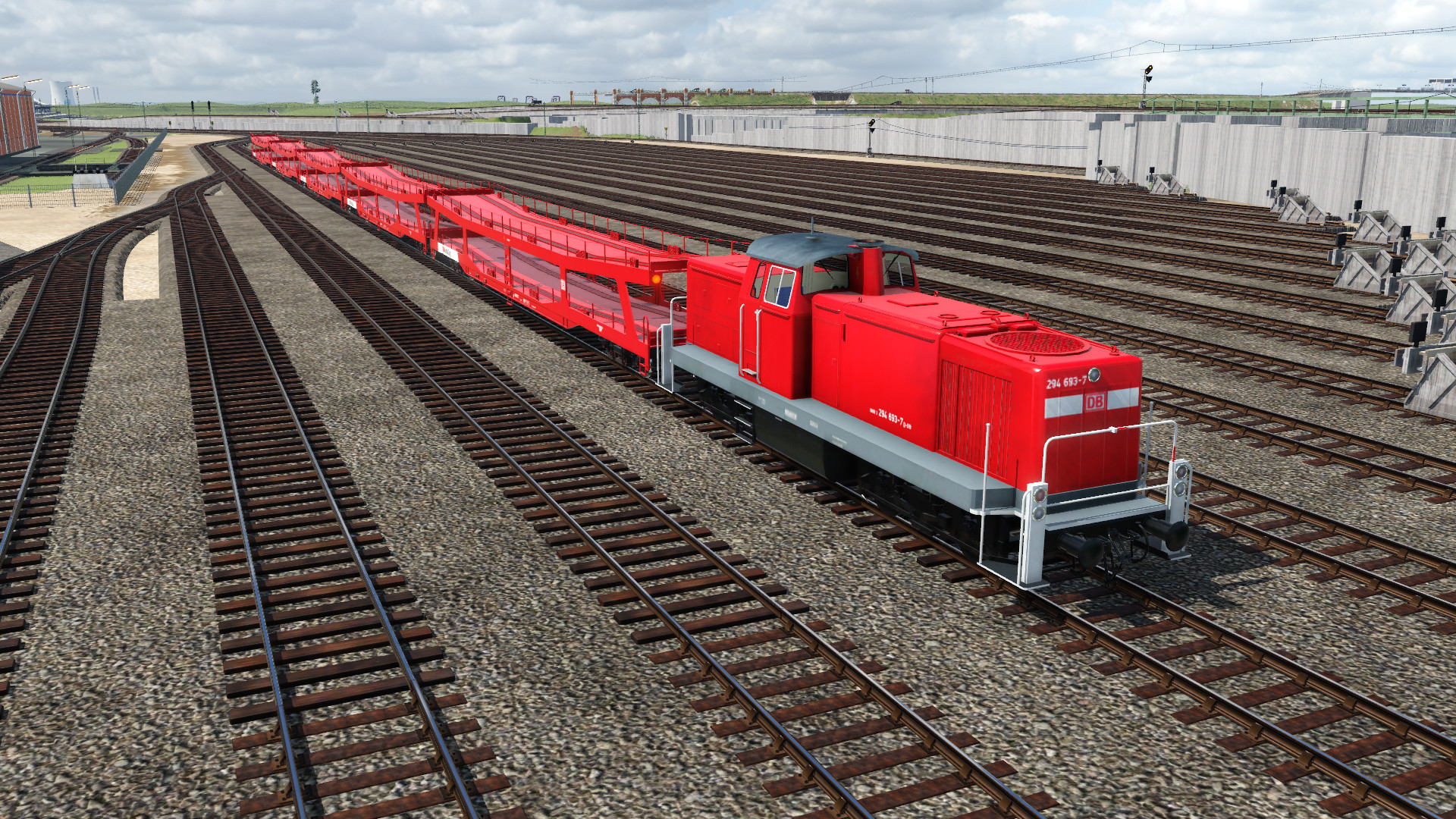 Autozug Rangierfahrt @Altonaabstellgleis
