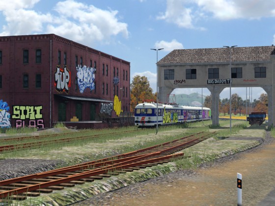 Verlassener Güterbahnhof
