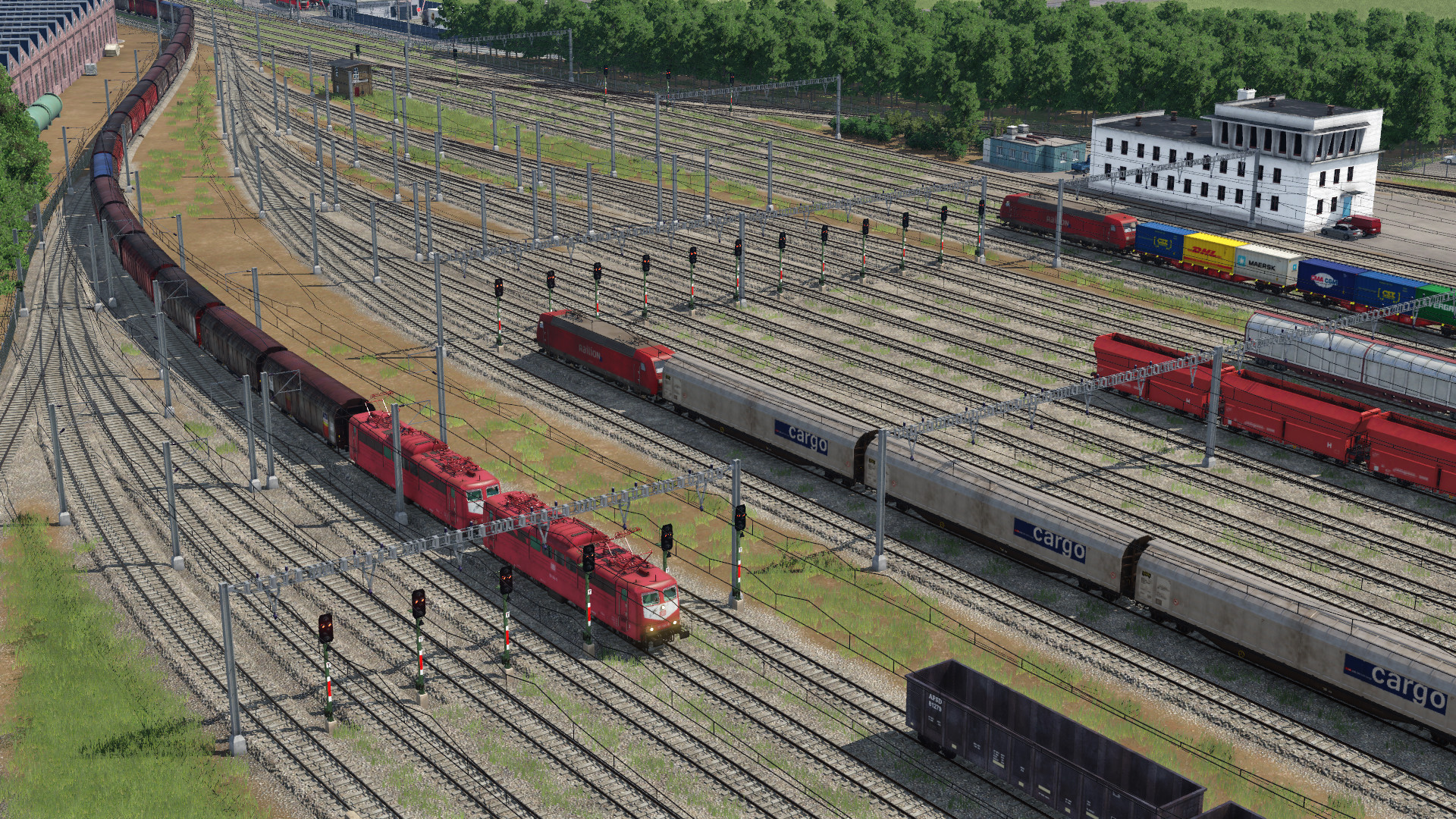 Güterbahnhof Freifeld (Nord-Westeinfahrt)