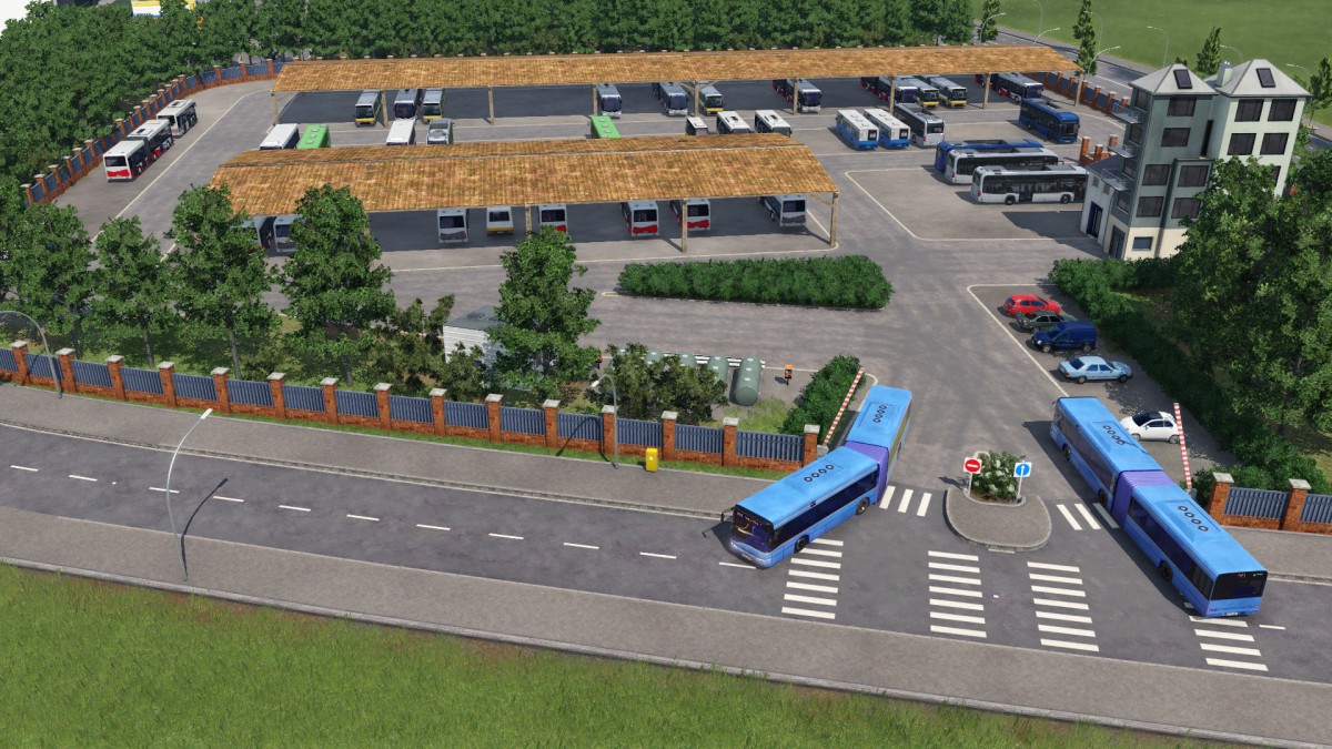 Omnibusbetriebshof der öffentlichen Verkehrsbetriebe Freifeld