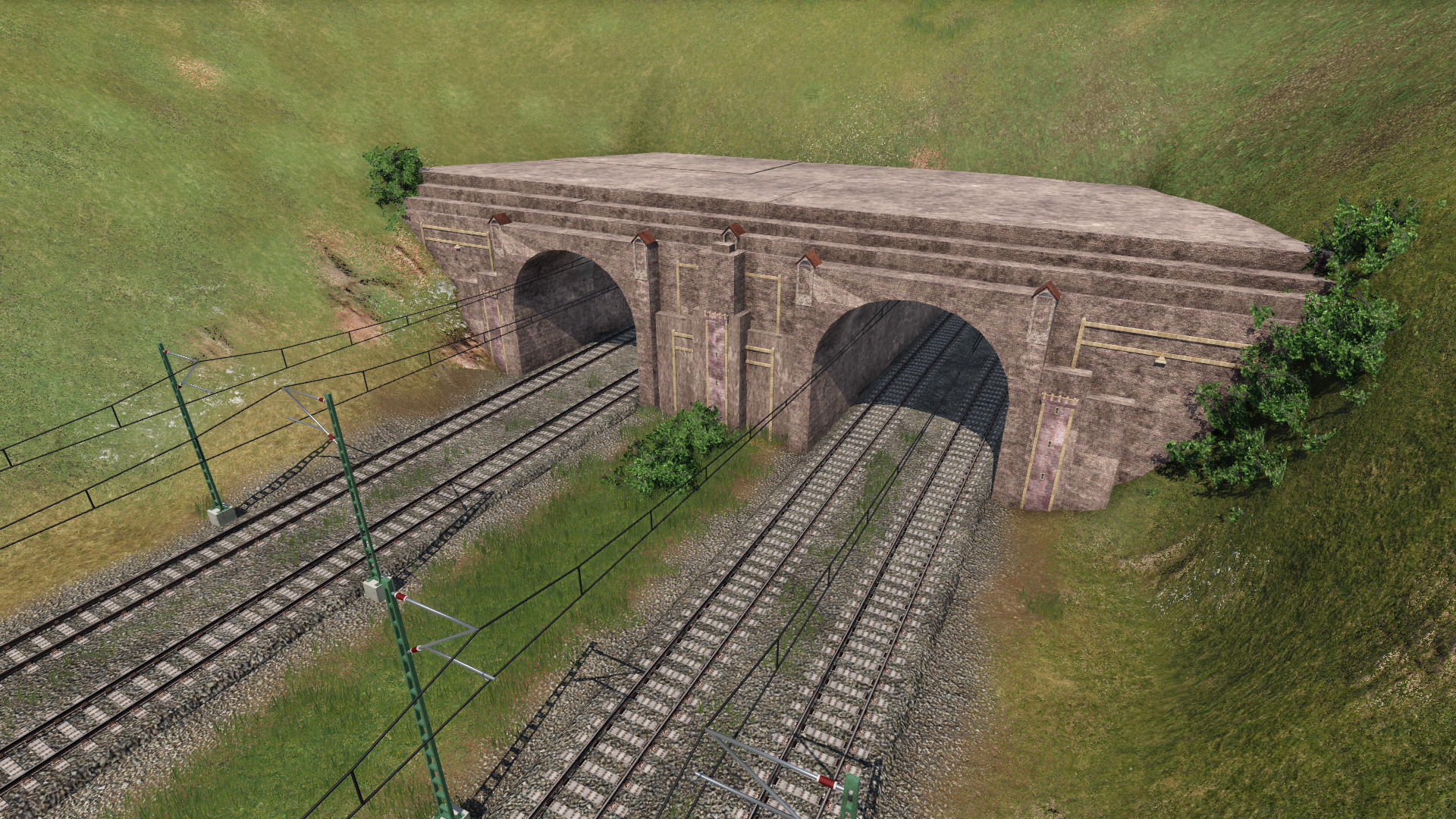 Tunnel-Portalbau