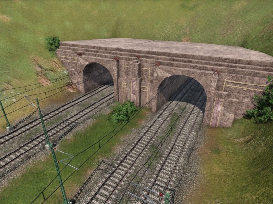 Tunnel-Portalbau