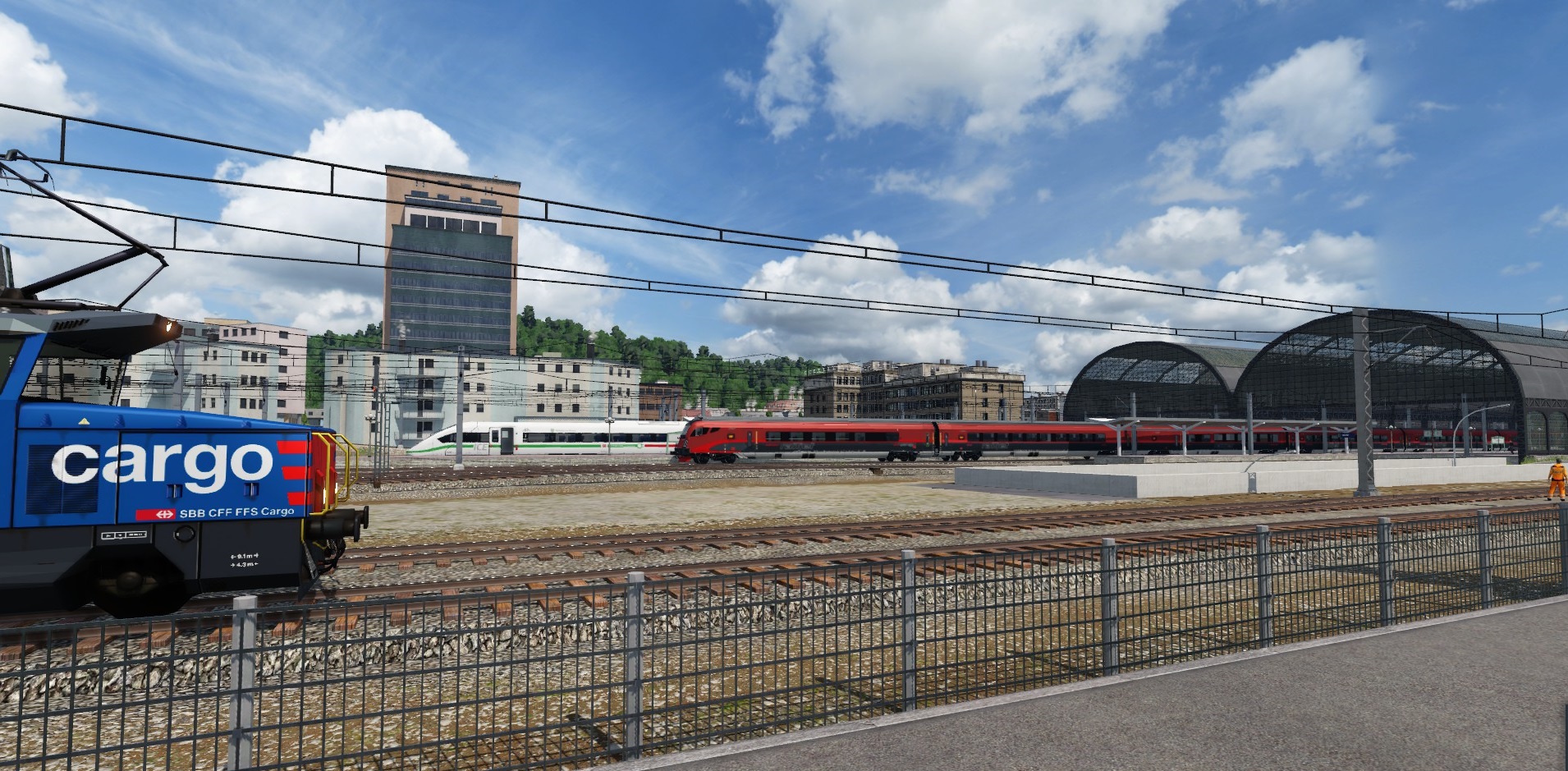 train spotting: internationaler Verkehr in der Schweiz