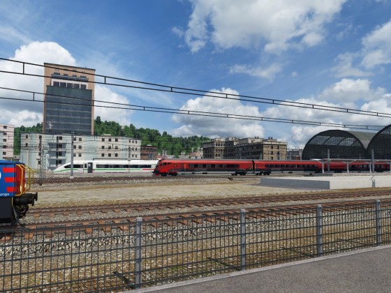 train spotting: internationaler Verkehr in der Schweiz