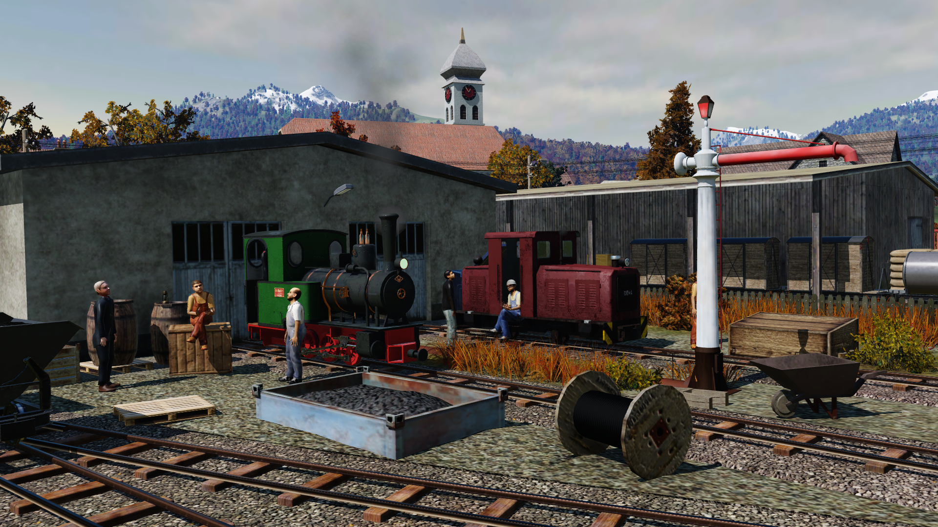 [TpF1] Narrow gauge depot