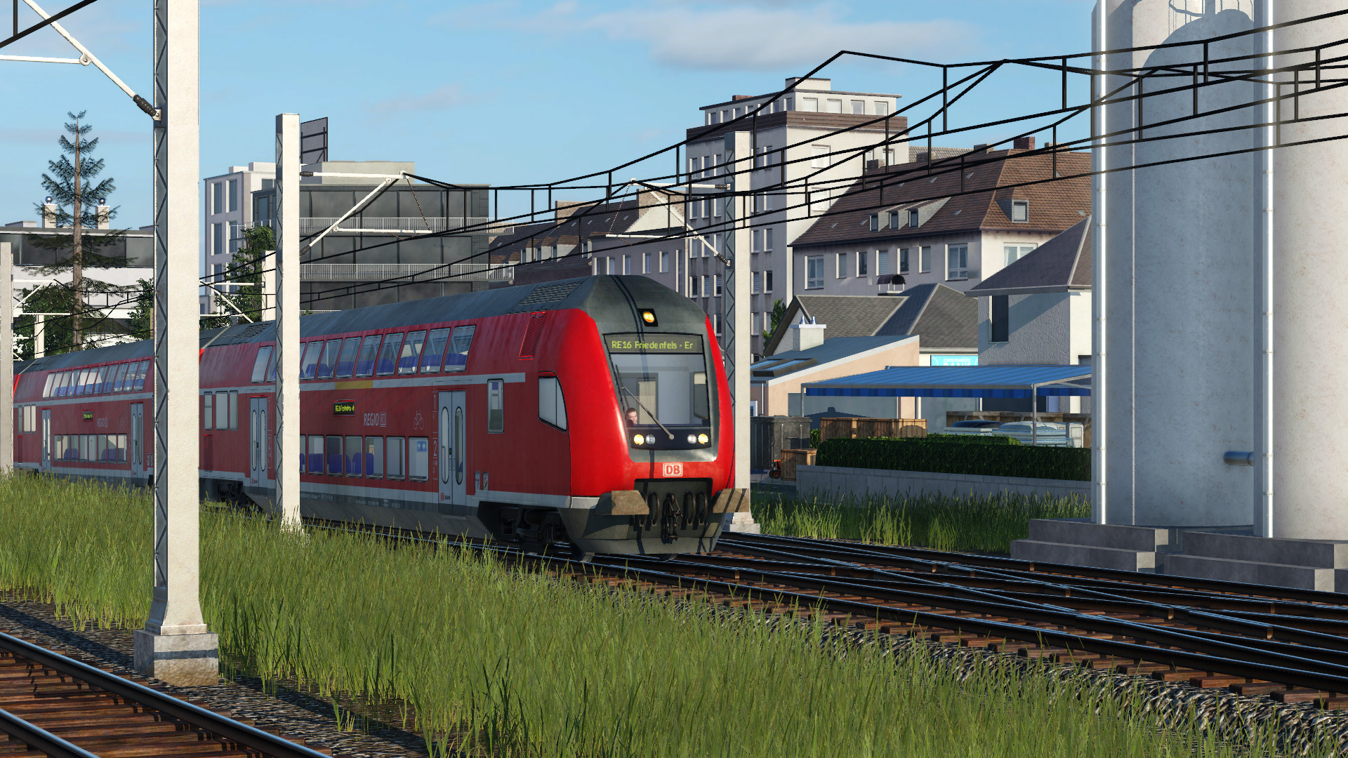 Anfahrt auf Erkrath
