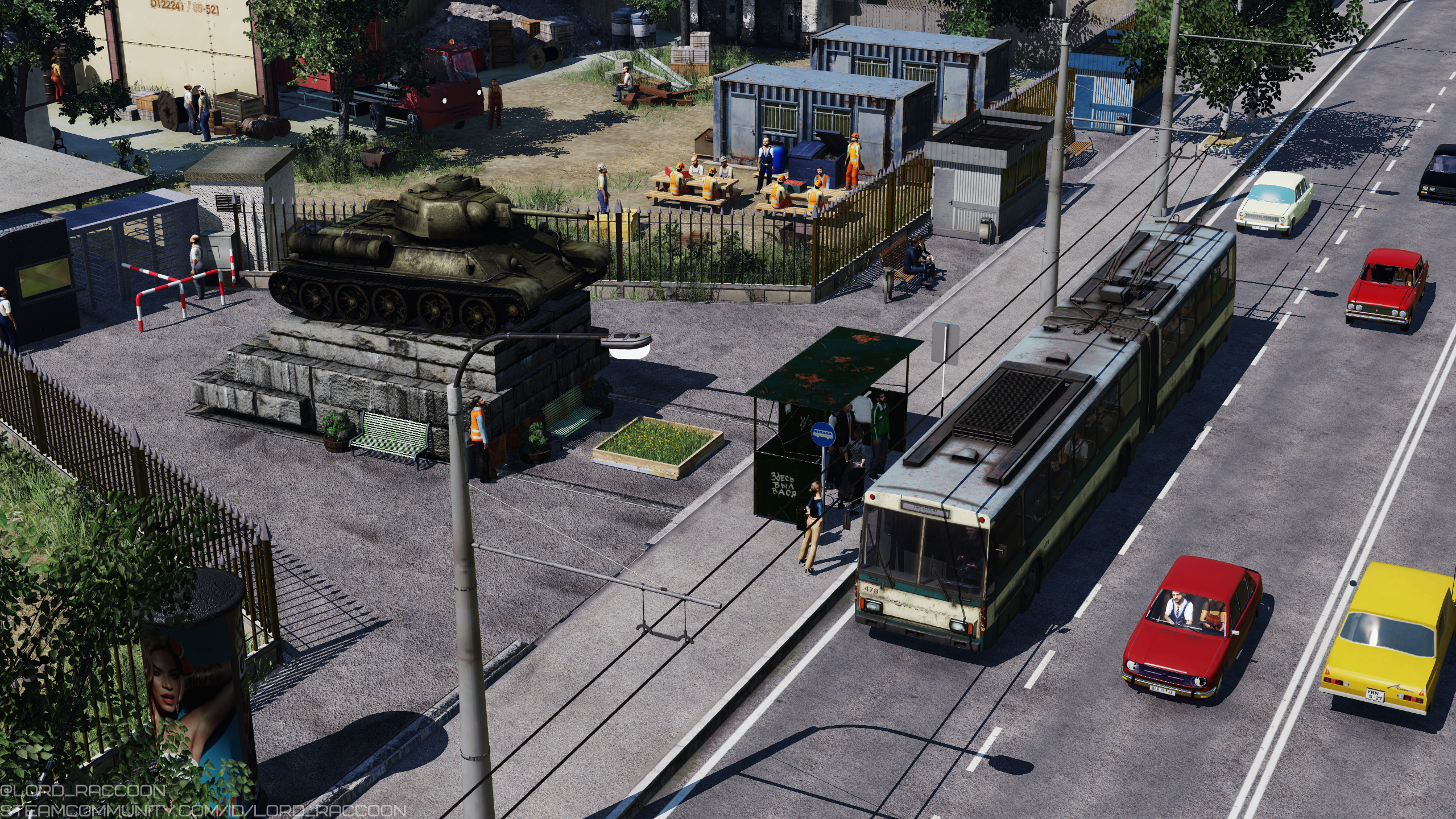 [TpF1] Škoda 15Tr near the tractor factory