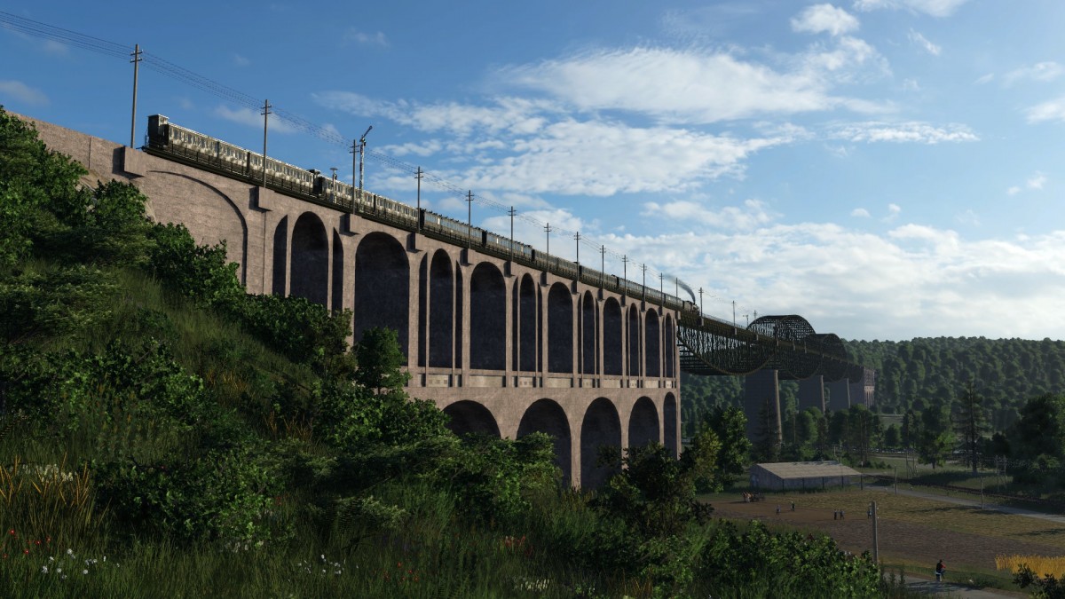 Strombrücke Bergenhain mit P8