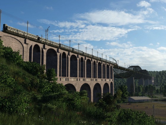 Strombrücke Bergenhain mit P8