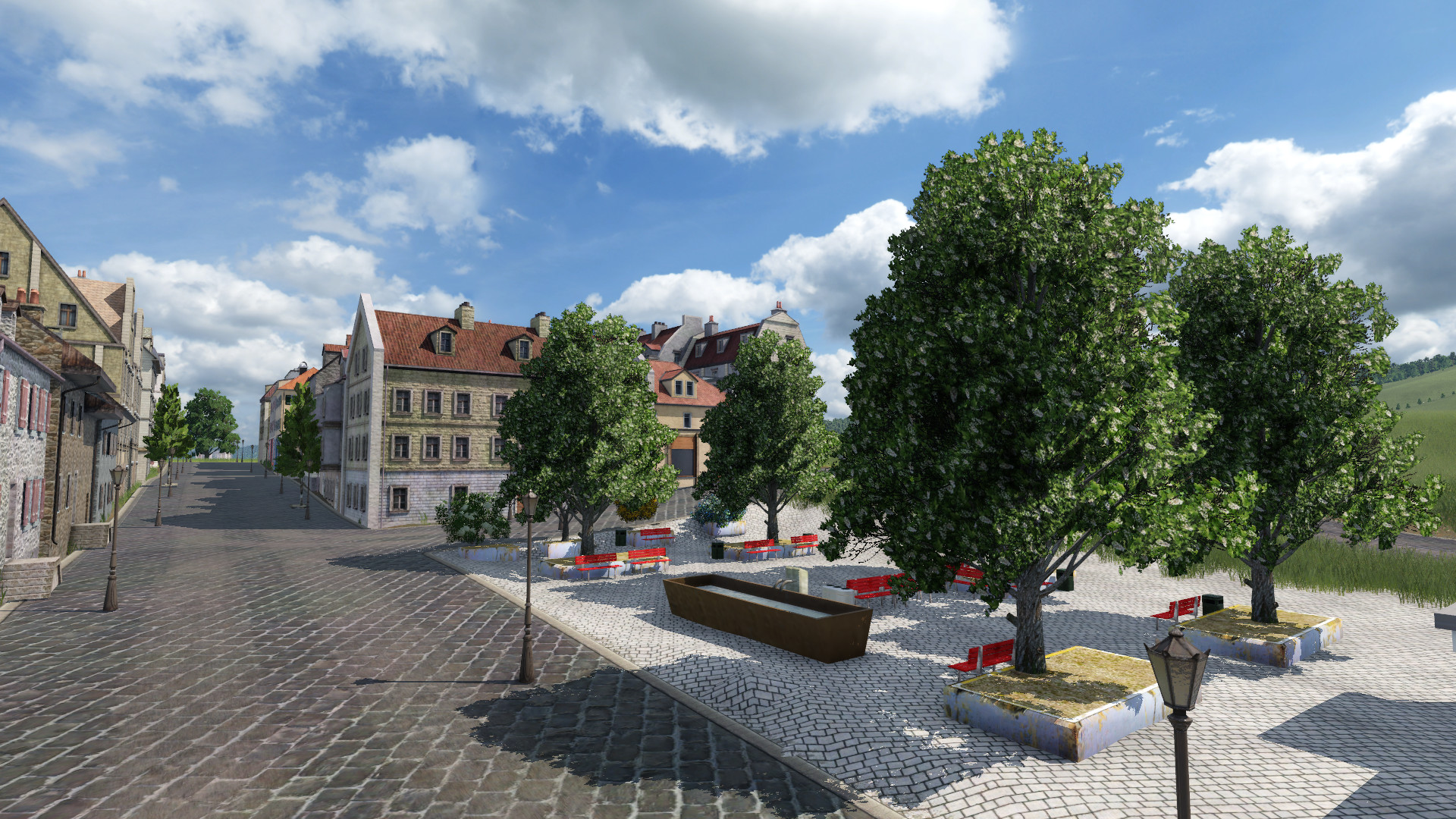 Die Altstadt nimmt Formen an