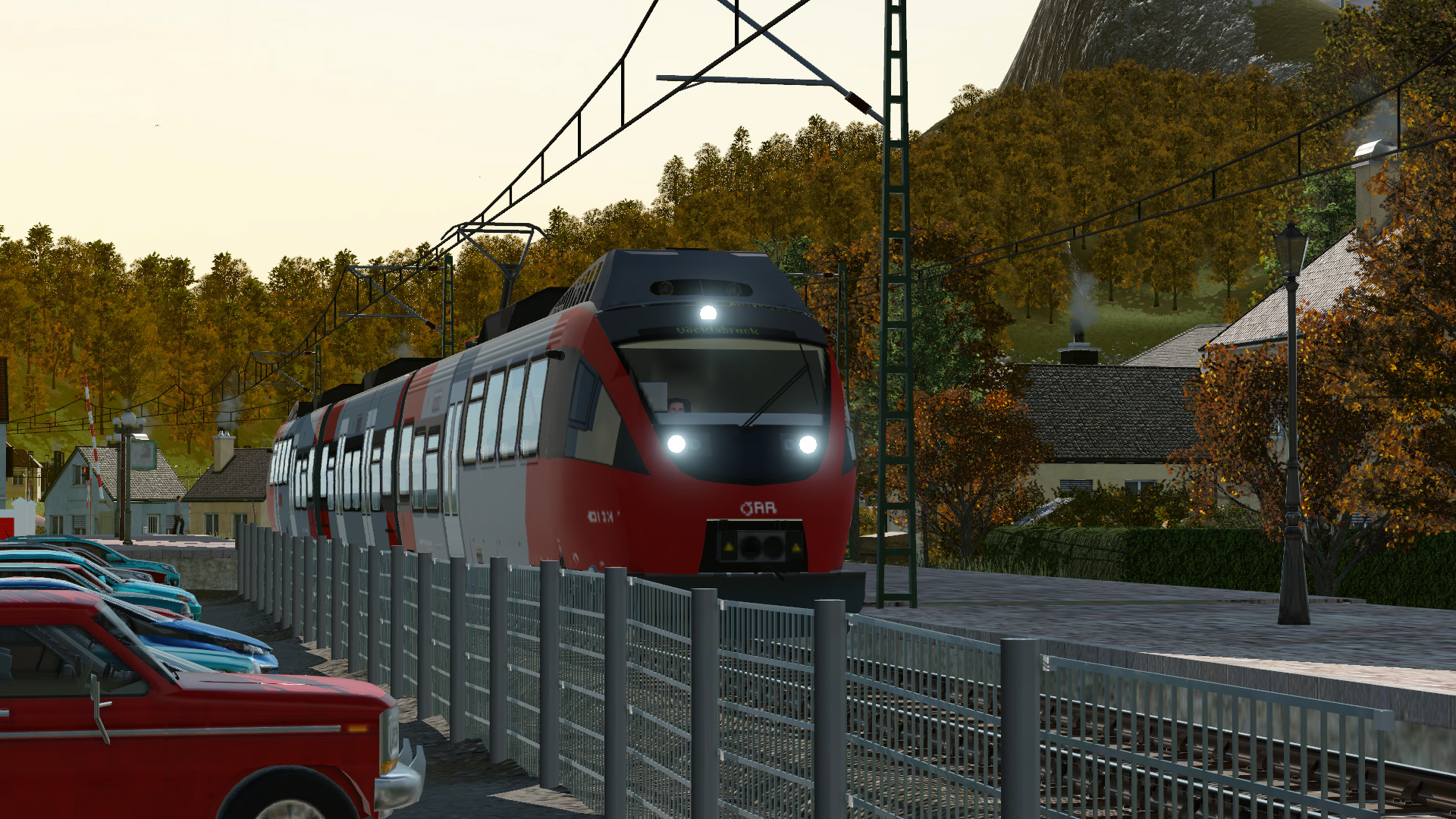 4023 bei der Abfahrt