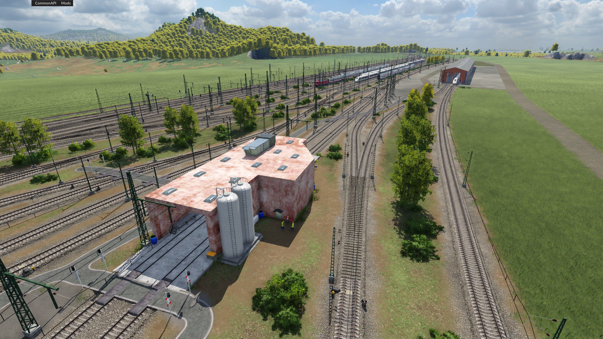 Leipzig Project Schönbau - ICE-Werk - Abstellung - Waschanlage