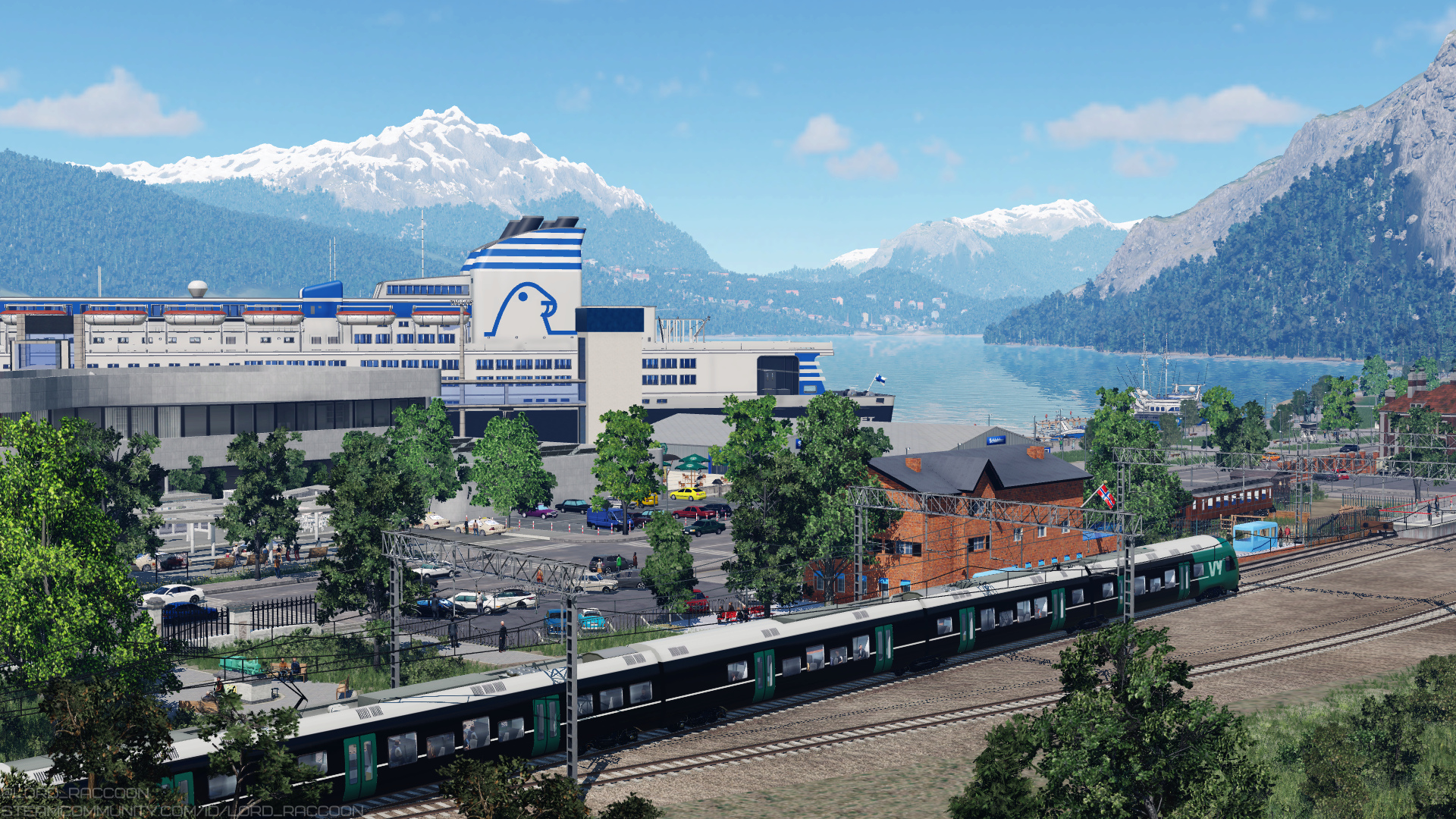 [TpF1] Train station near the port