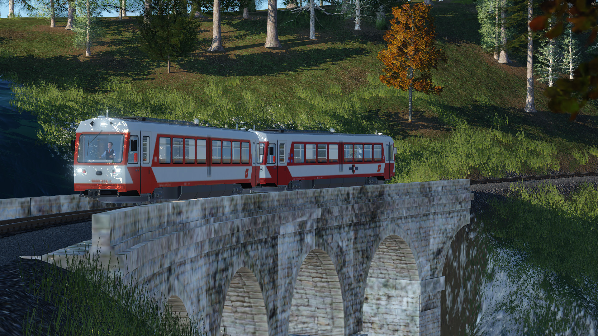 5090 auf dem Gipfelseeviadukt