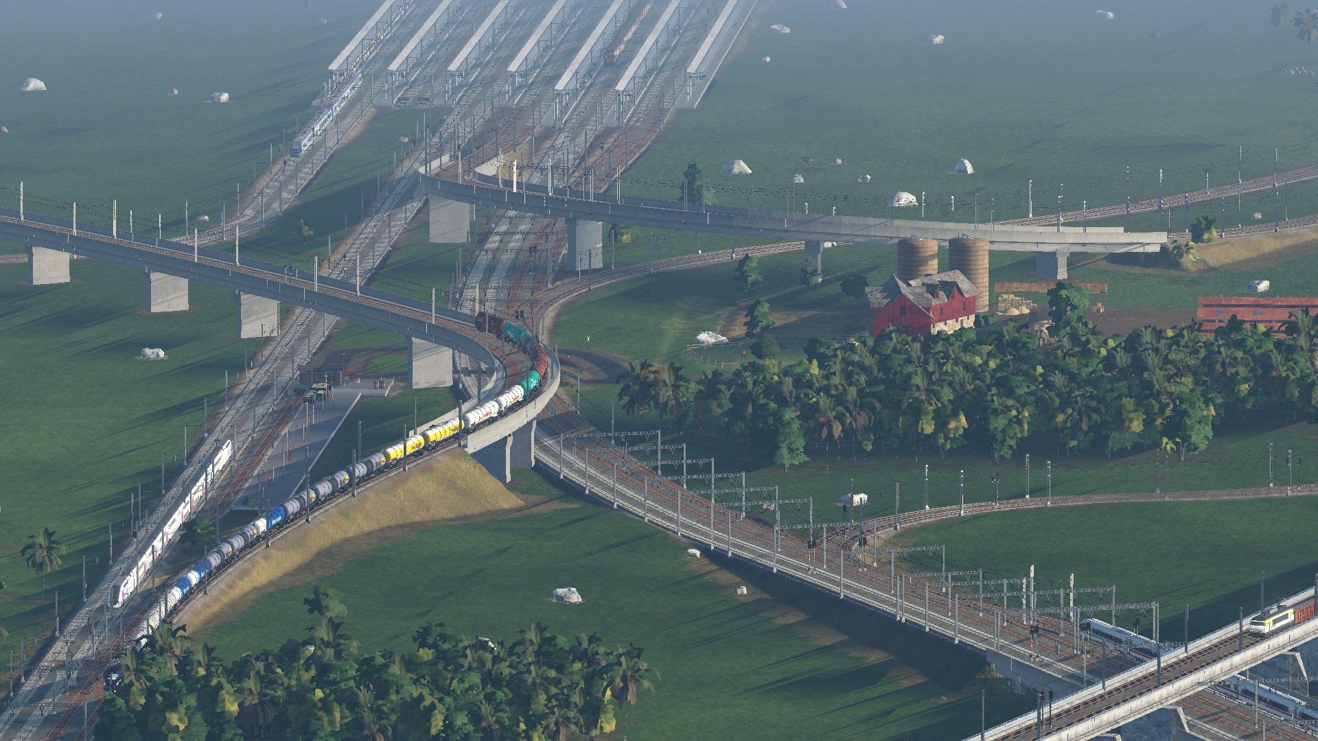 Wie Modelleisenbahn