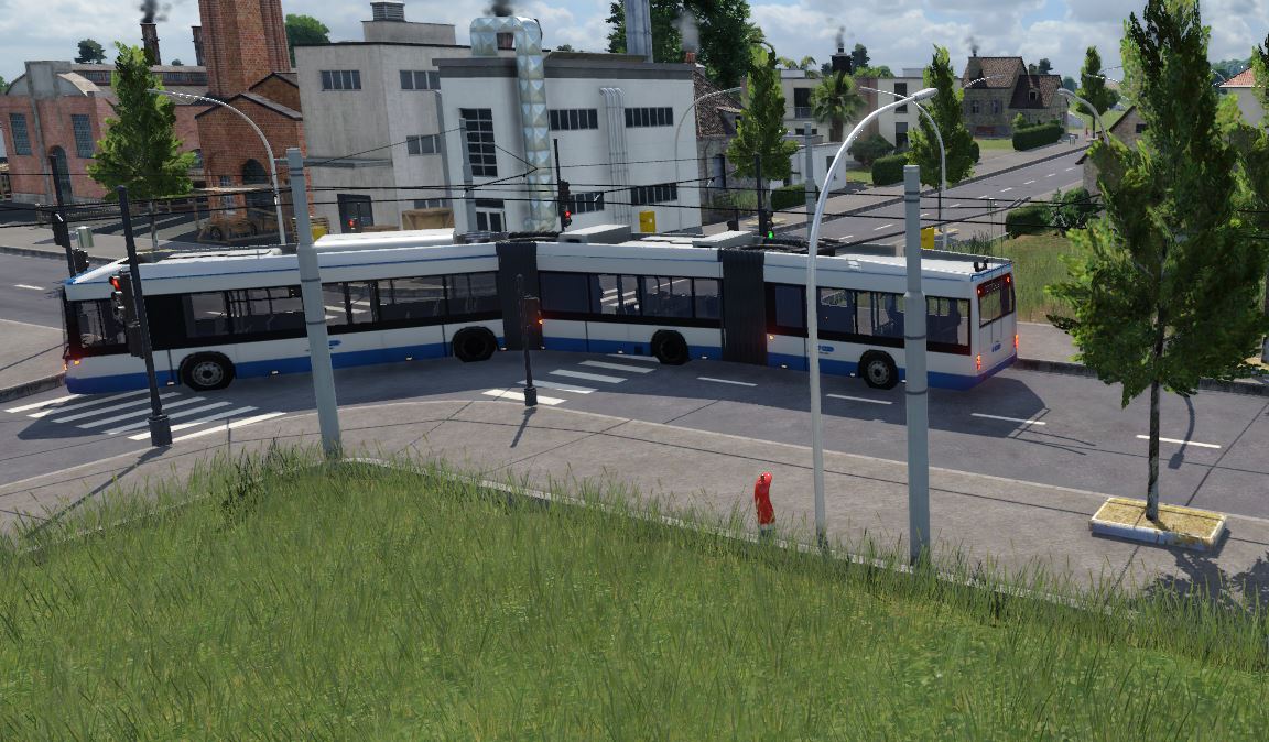 die ersten Trolley Strassen im Test ;-)