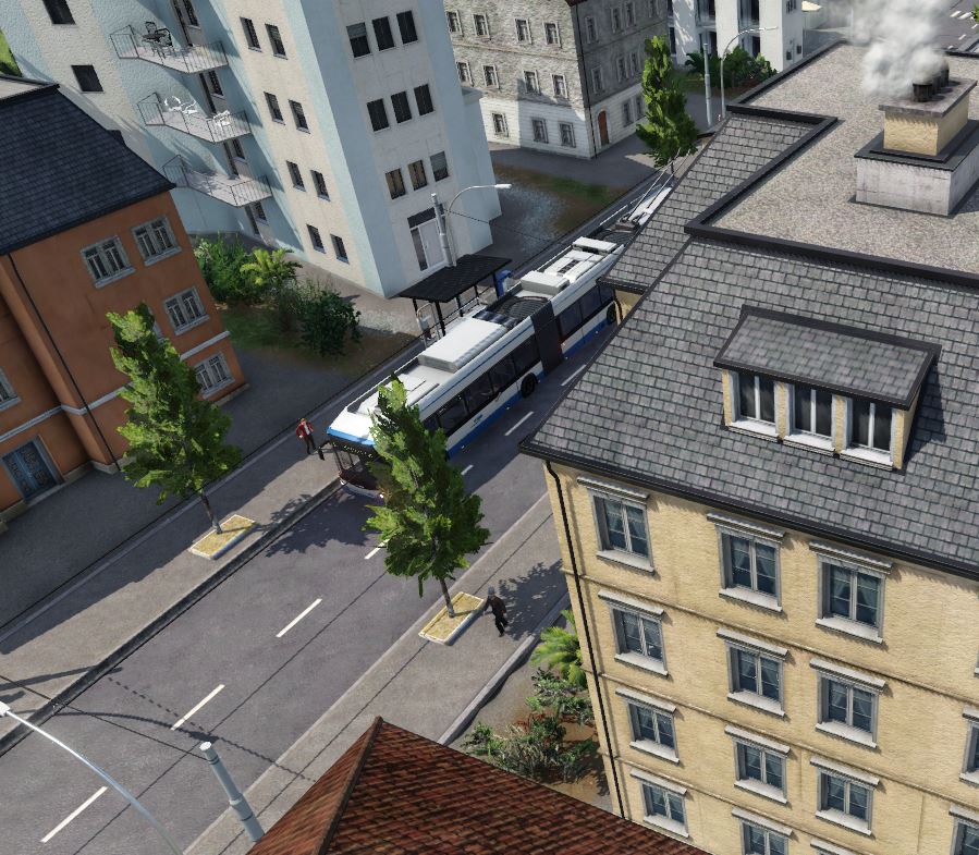 die ersten Trolley Strassen im Test ;-)