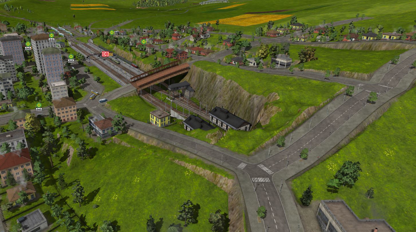 Bahnhof am Berg