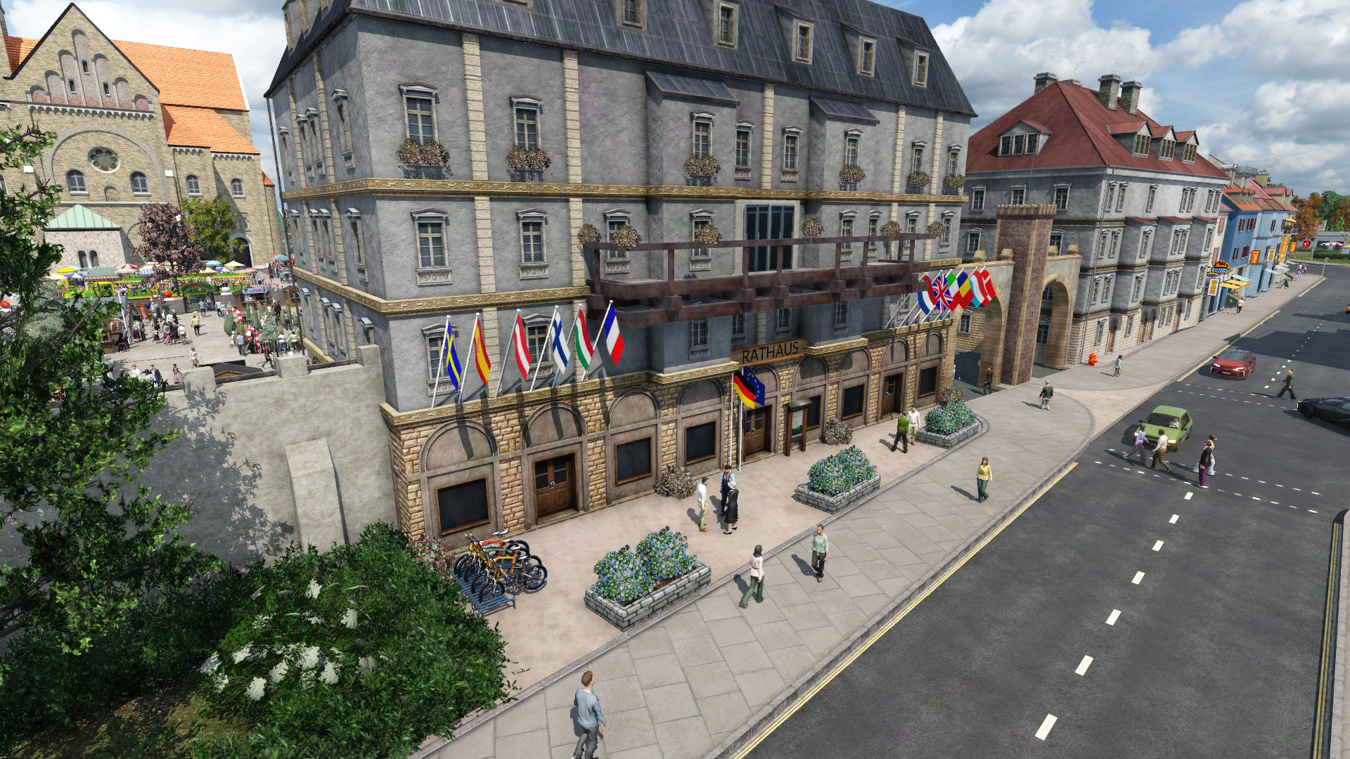 Old town hall. // Altes Rathaus.