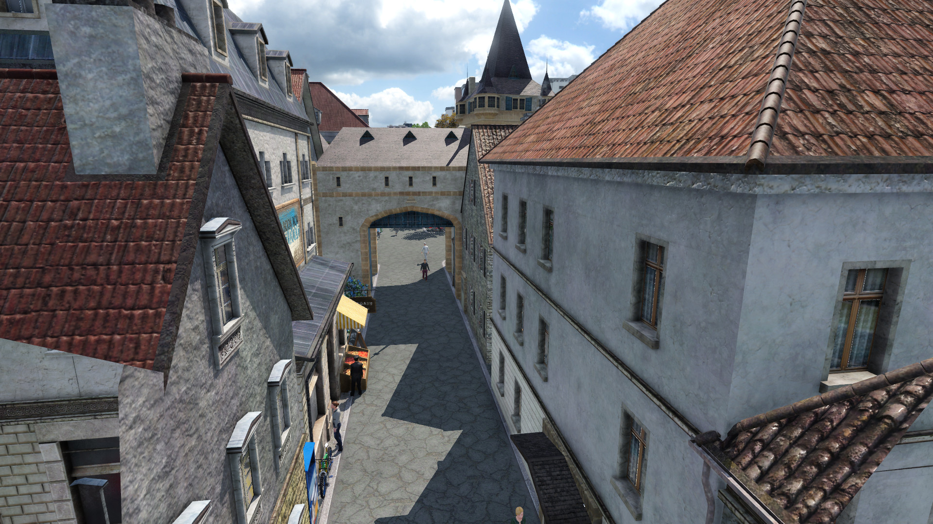 Old town arch. // Altstadtbogen.