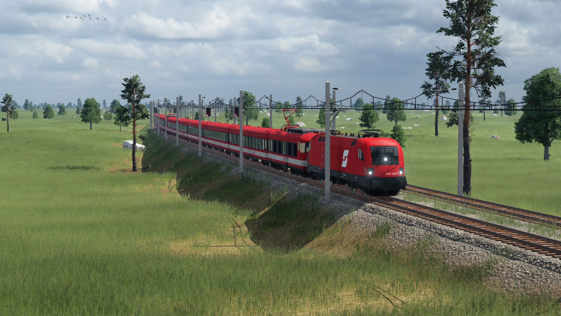 Rh 4010 im Schlepptau einer Rh 1016