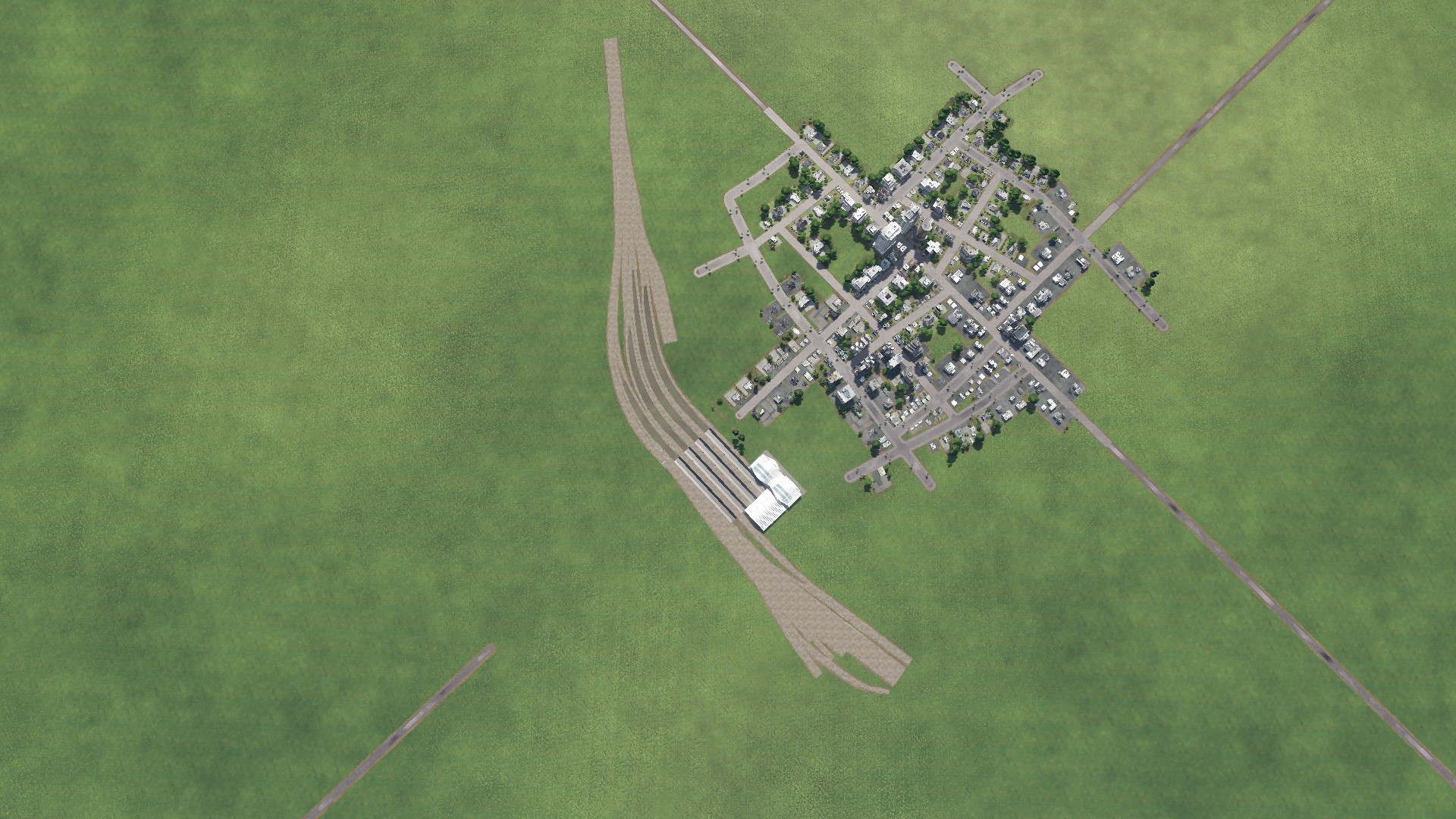 Ein neuer Bahnhof