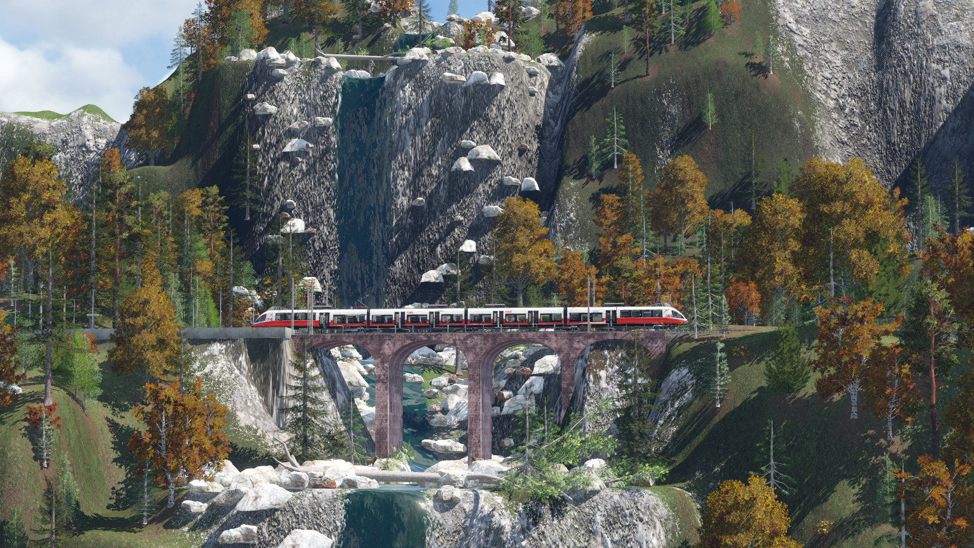 4024 auf der Bergstrecke