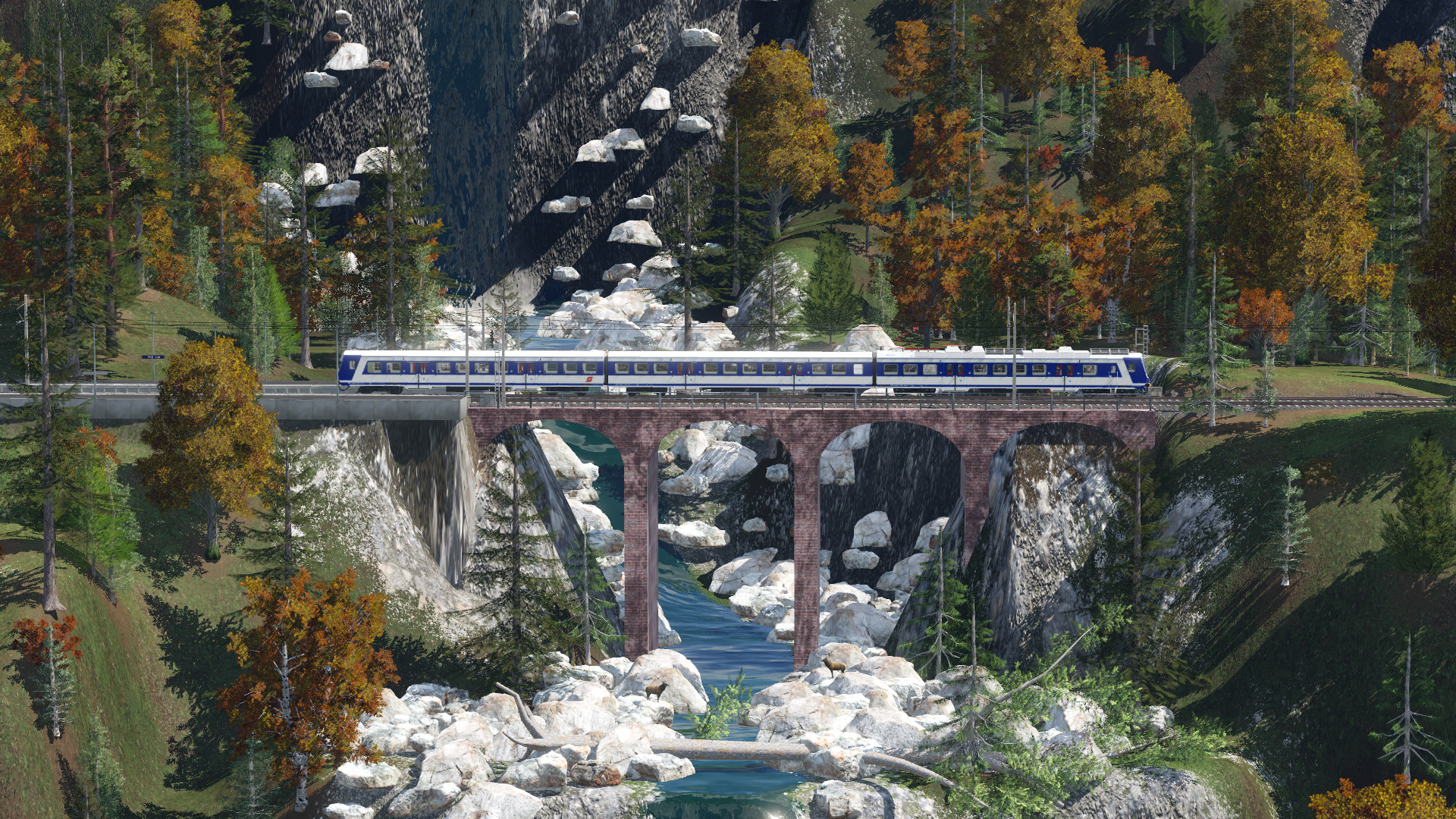 4020 auf der Bergstrecke