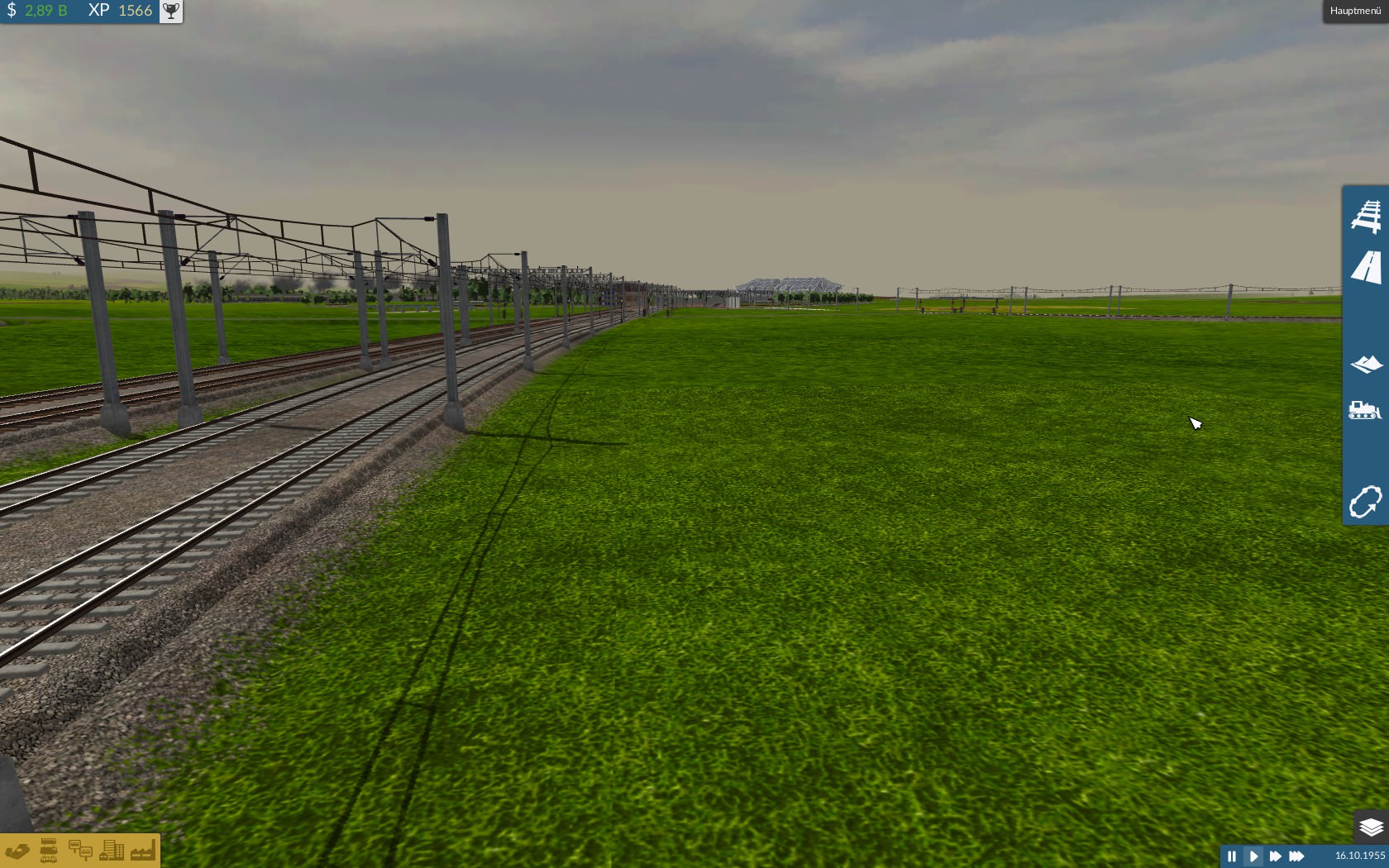 Blick auf Wasdow Hbf