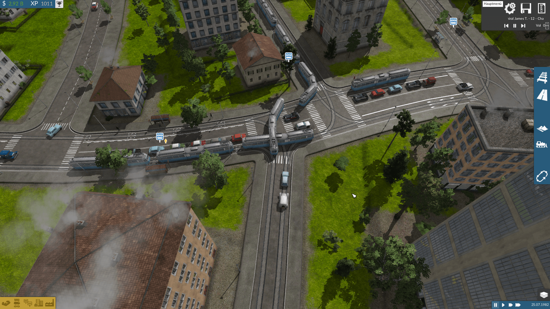 Was bekommt man, wenn man zwei Trams kreuzt?