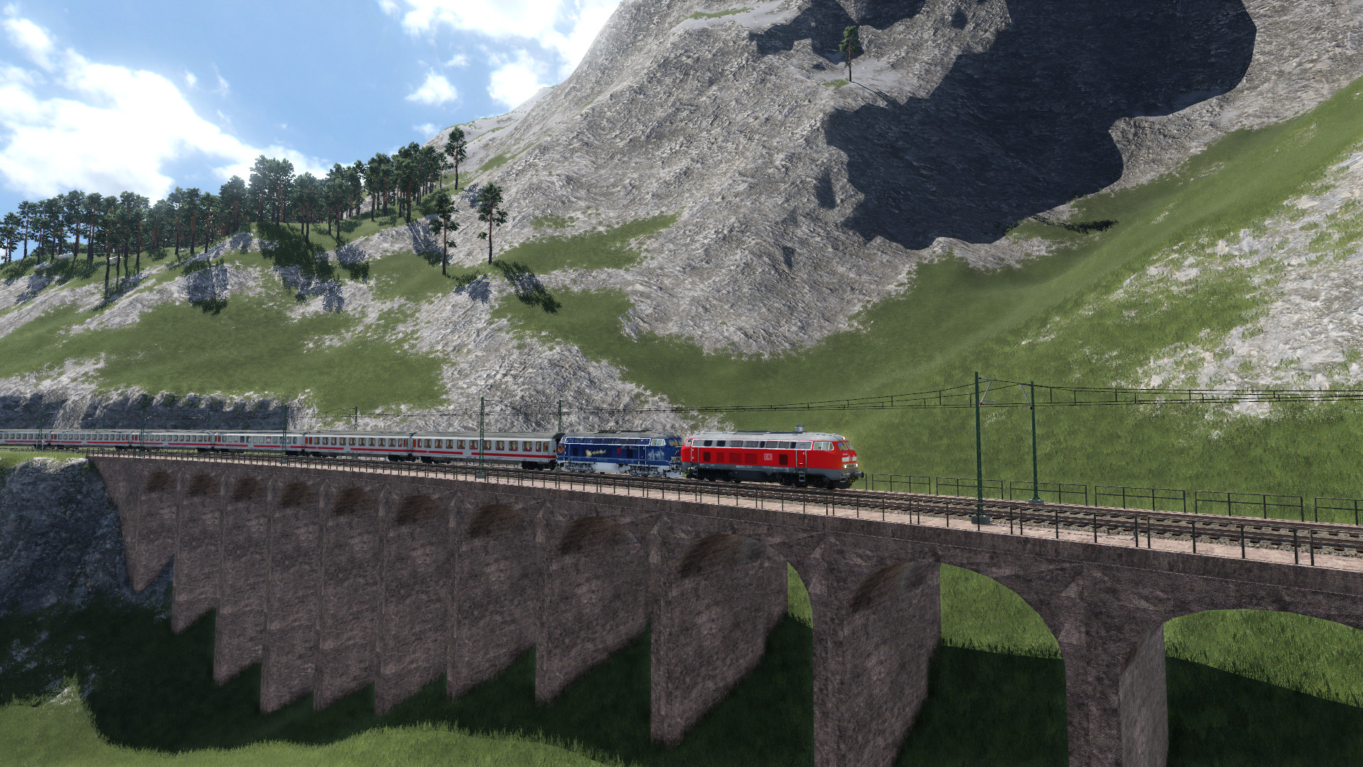 Baustart an der fiktiven "Gamslerberg-Bahn" (WIP)