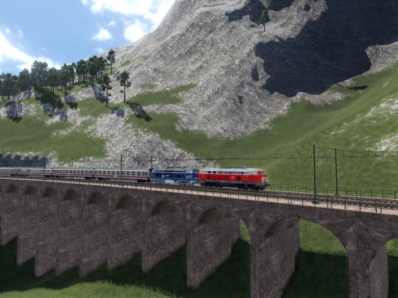 Baustart an der fiktiven "Gamslerberg-Bahn" (WIP)
