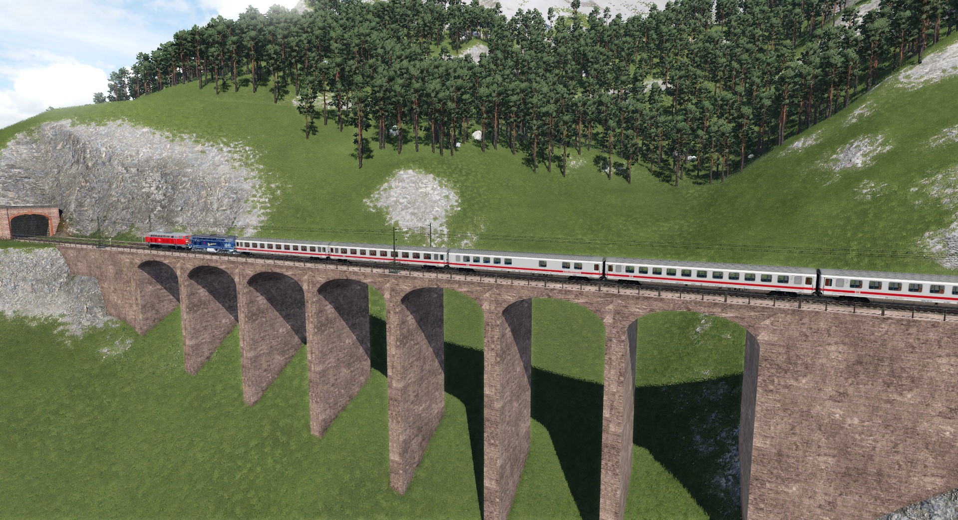 Baustart an der fiktiven "Gamslerberg-Bahn" (WIP)