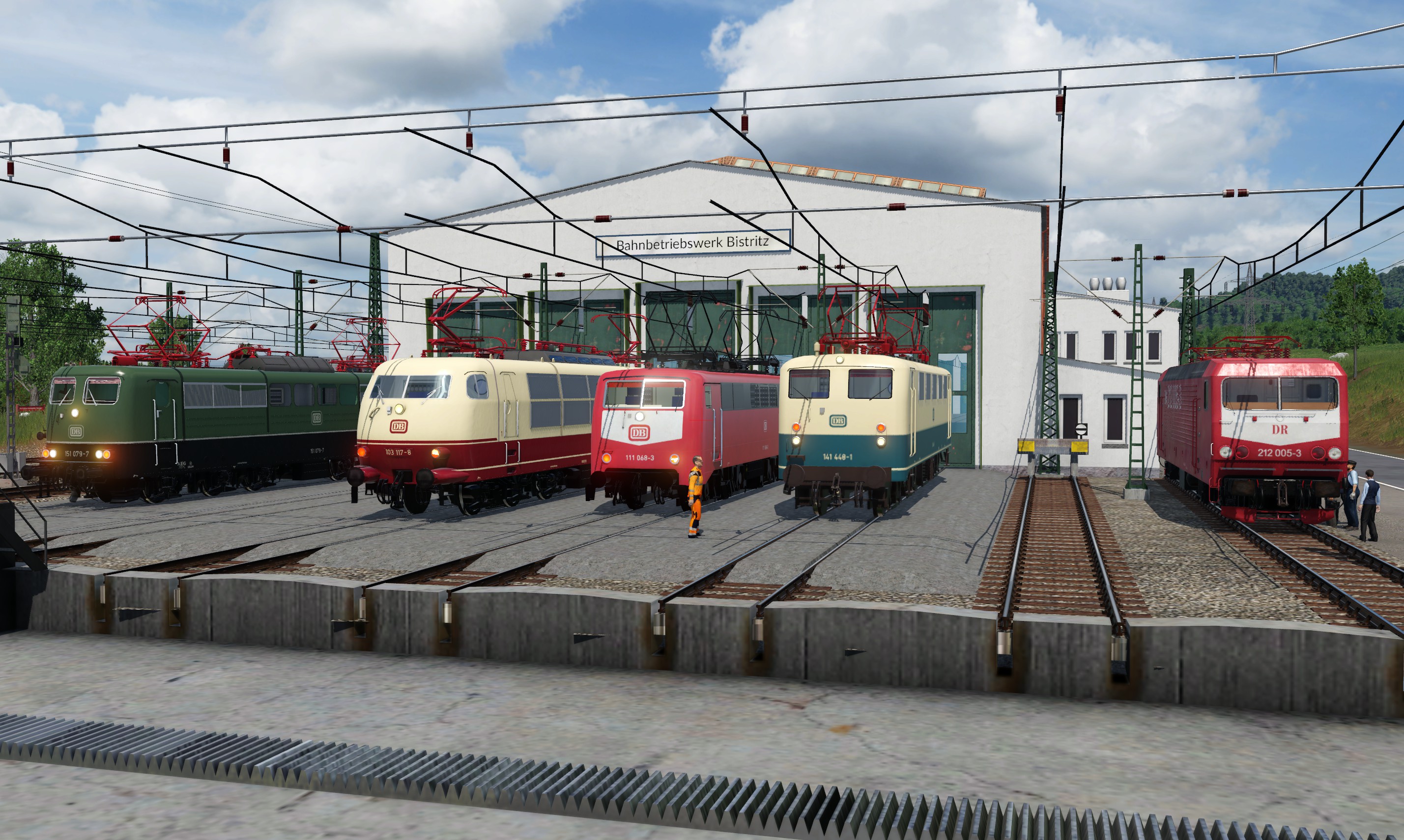 Bahnbetriebswerk Bistritz