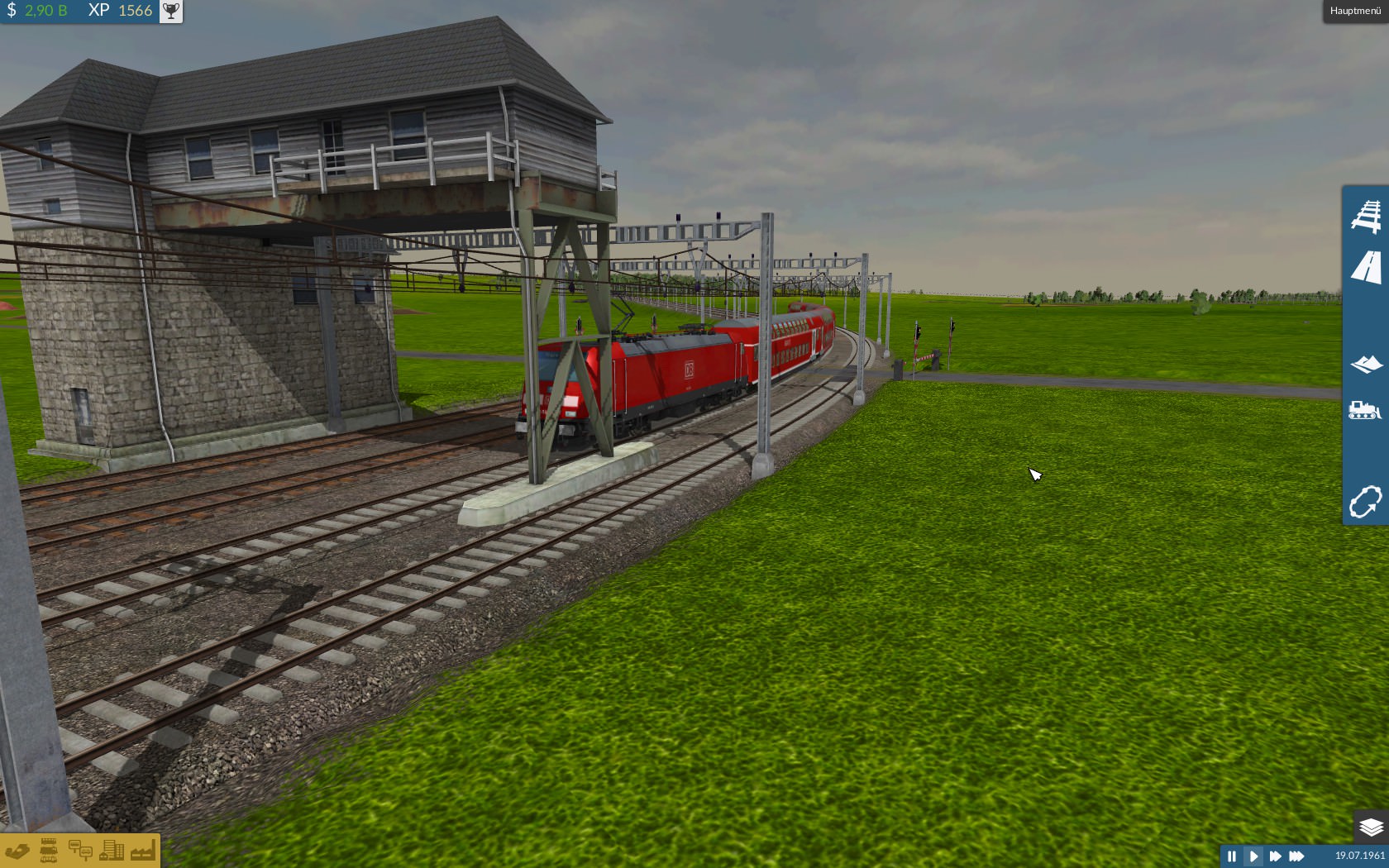 RE kurz vor Wasdow Hbf