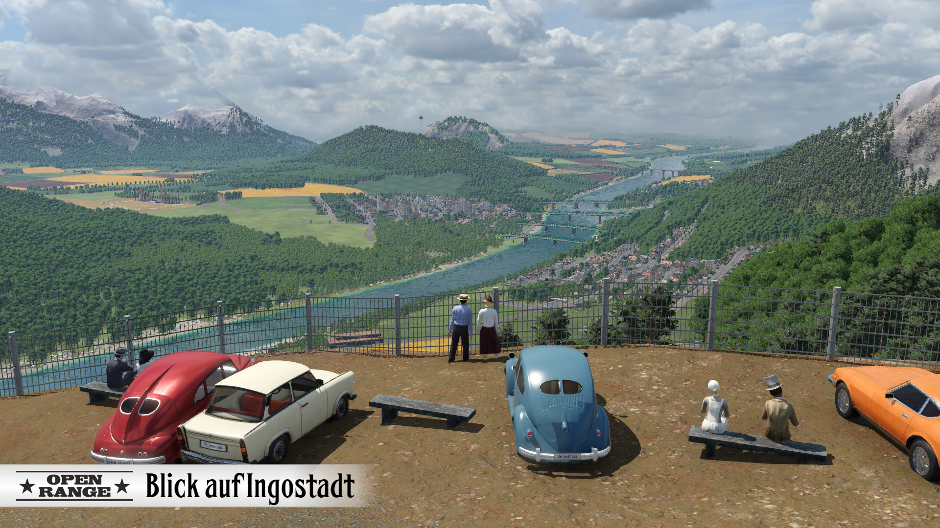 Blick auf Ingostadt