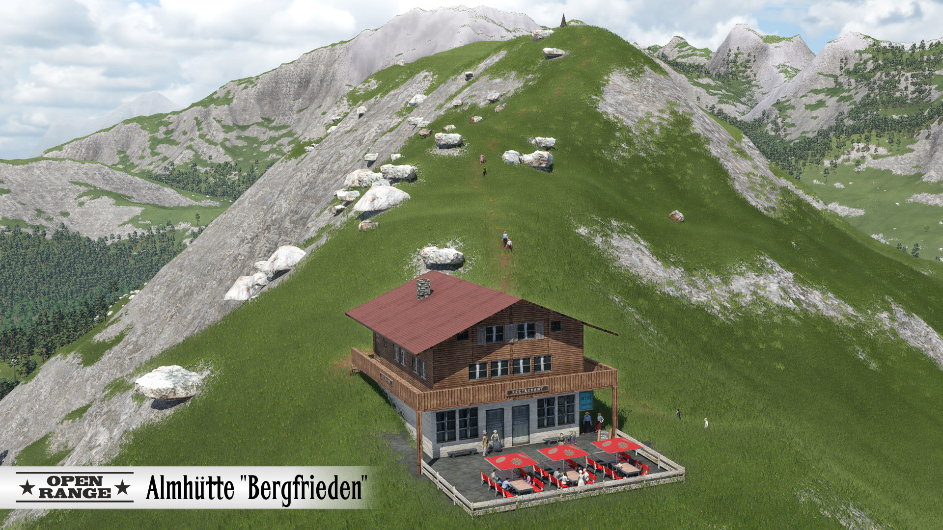 Almhütte Bergfrieden