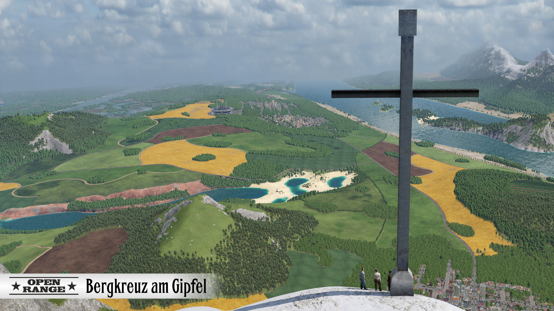 Bergkreuz am Gipfel
