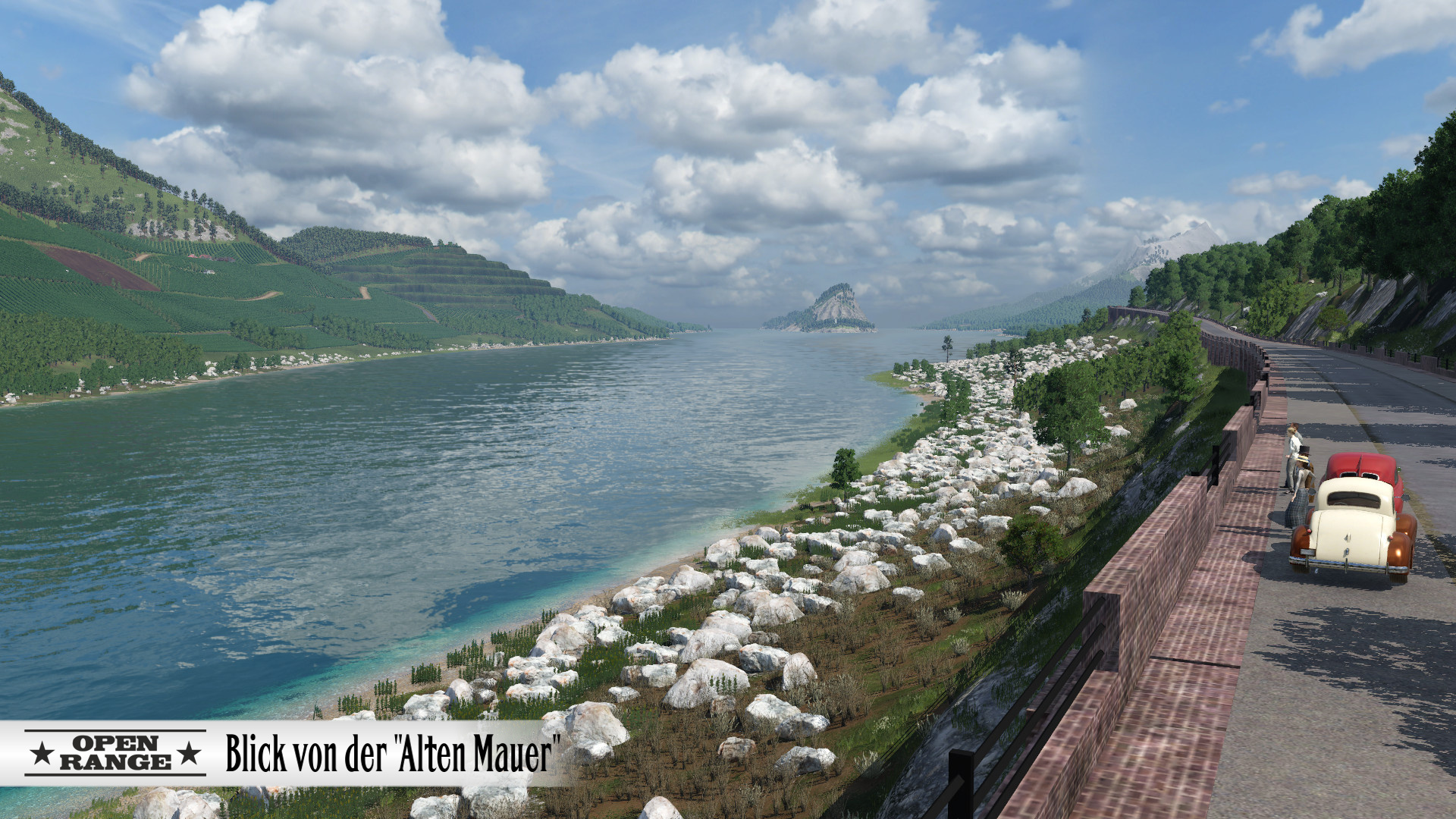 Blick von der Alten Mauer