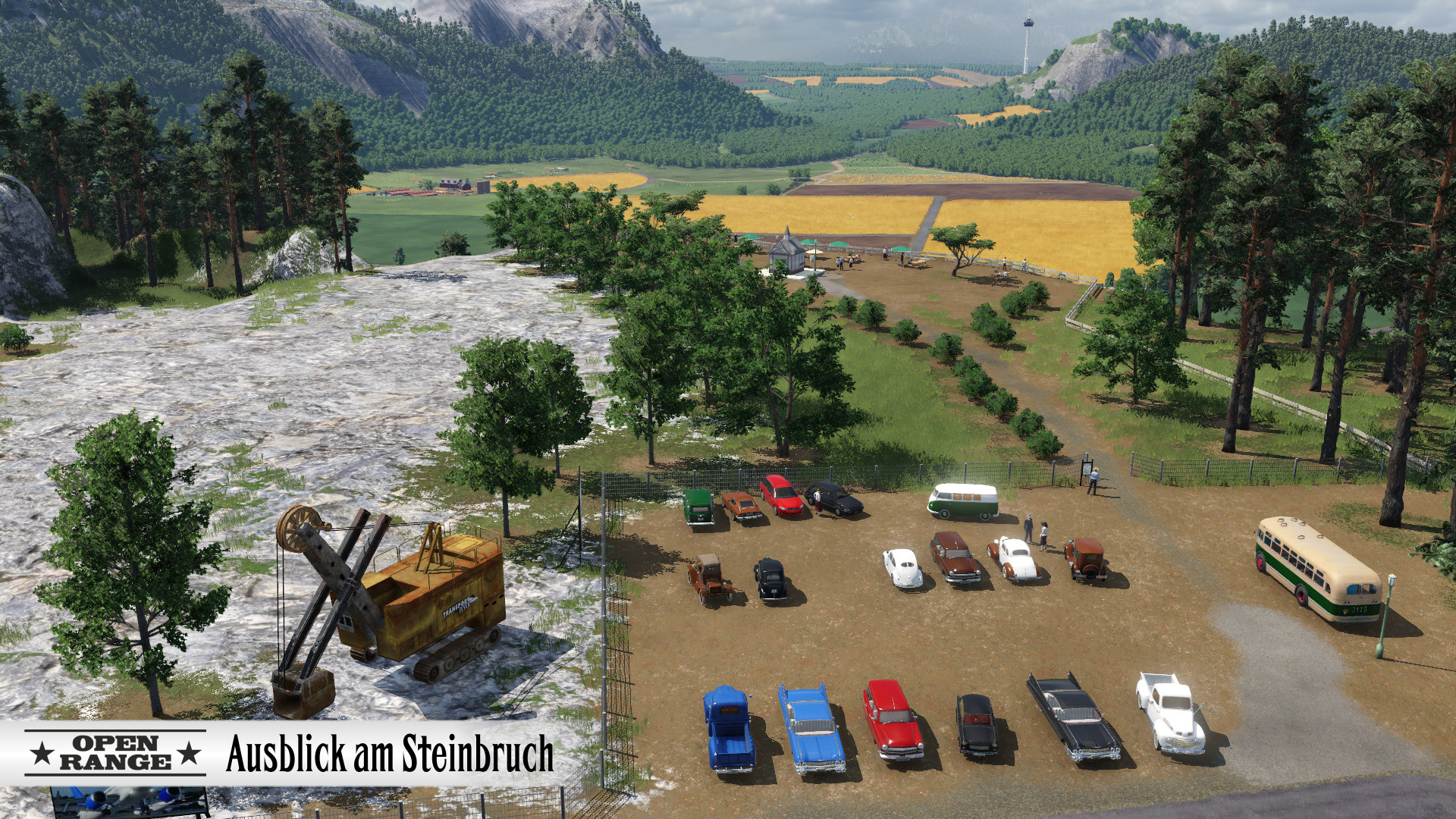 Ausblick am Steinbruch