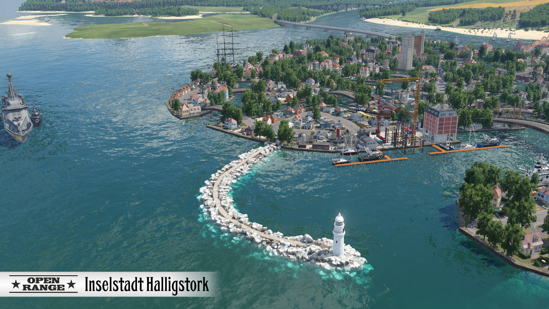 Inselstadt Halligstork