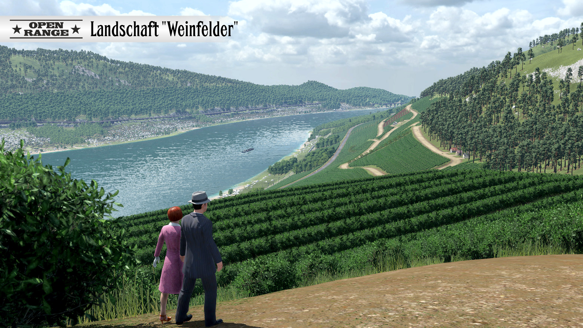 Landschaft Weinfelder