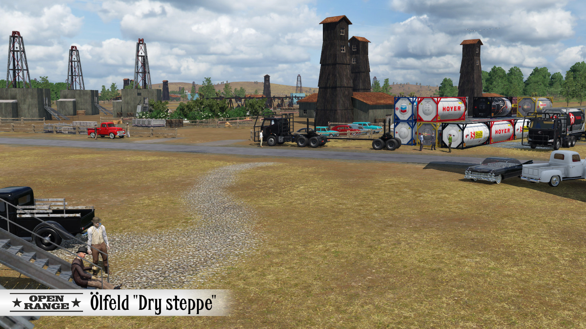 Ölfeld Dry steppe