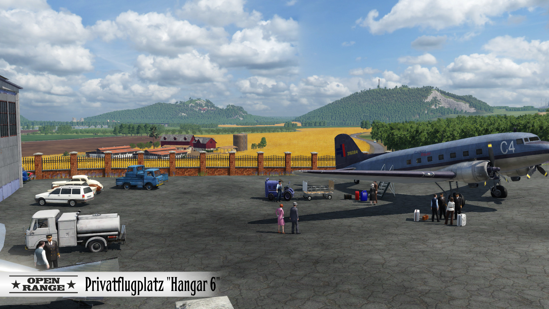 Privatflugplatz Hangar 6