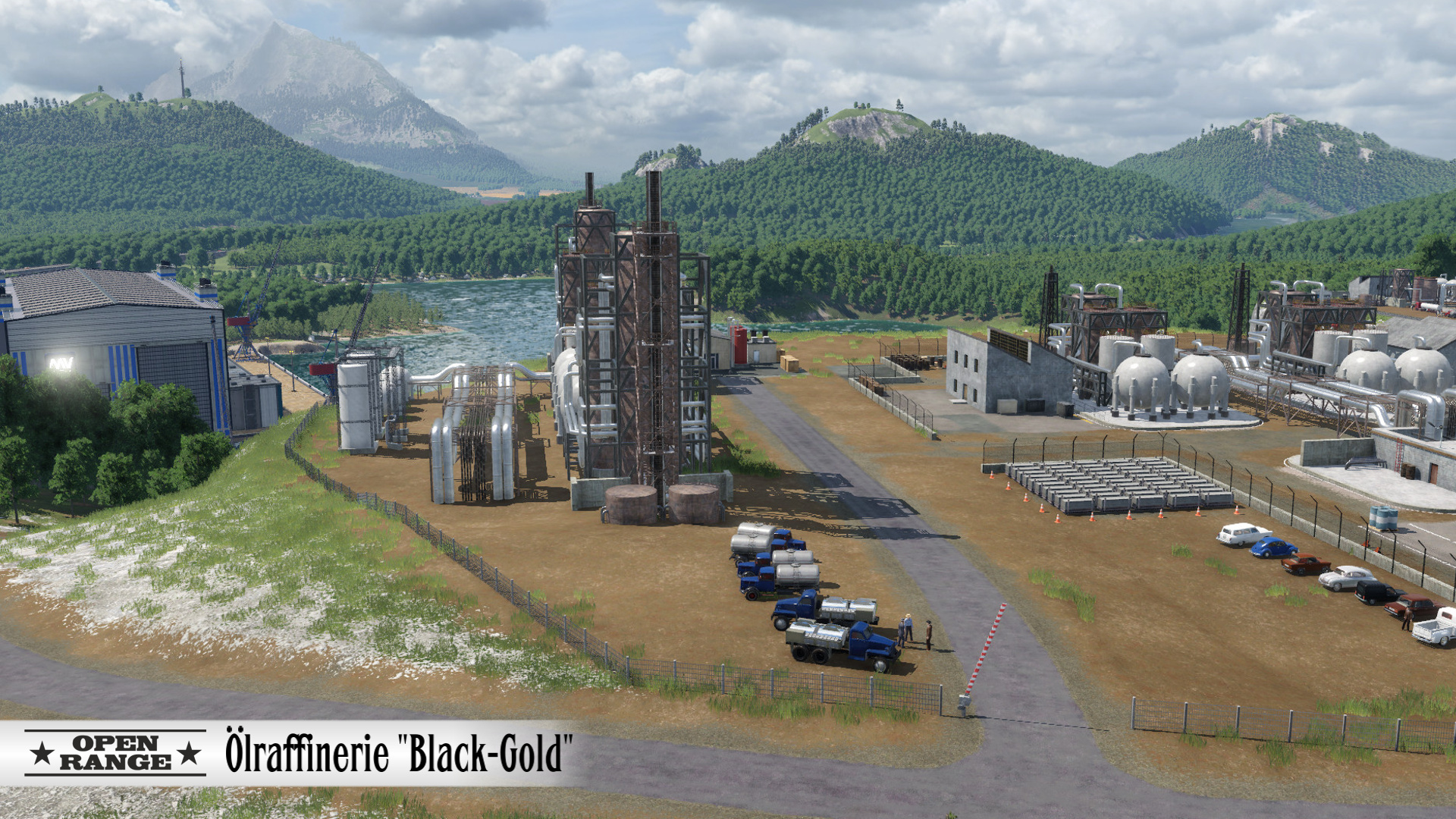 Ölraffinerie Black Gold