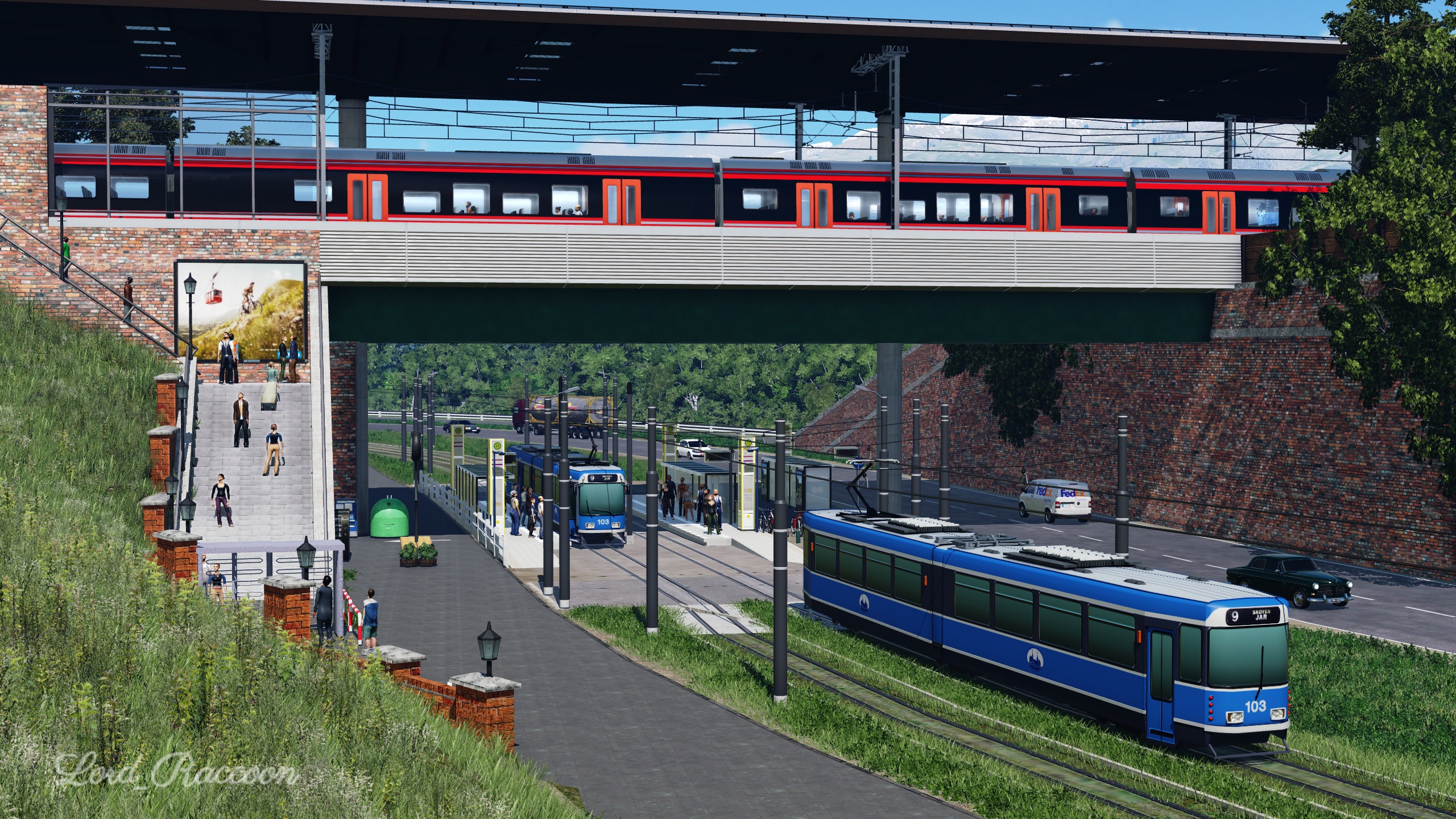 [TpF1] Interchange on the regional station