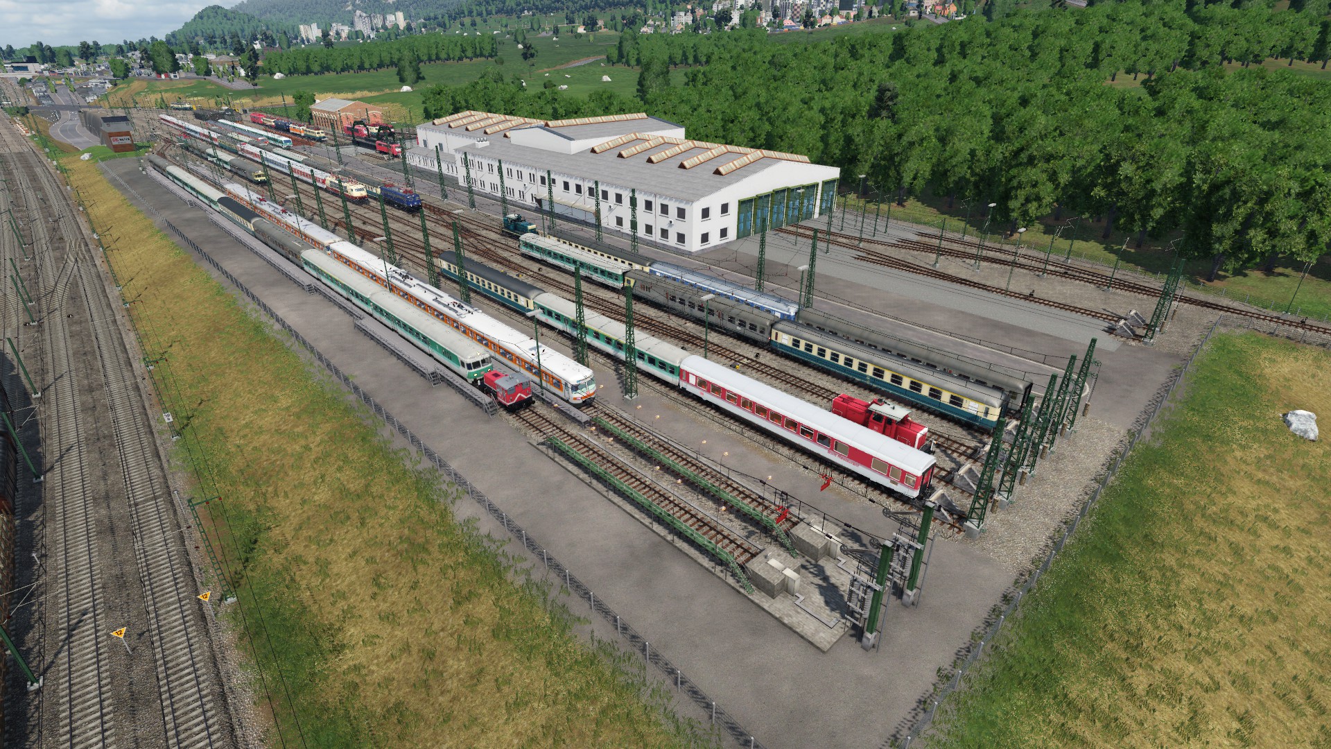 Abstellbahnhof Kronstadt