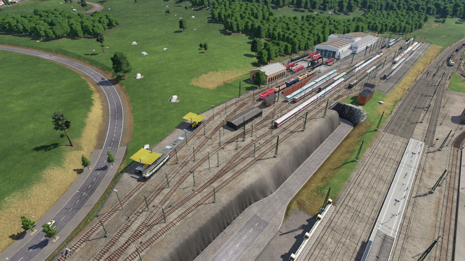 Abstellbahnhof Kronstadt